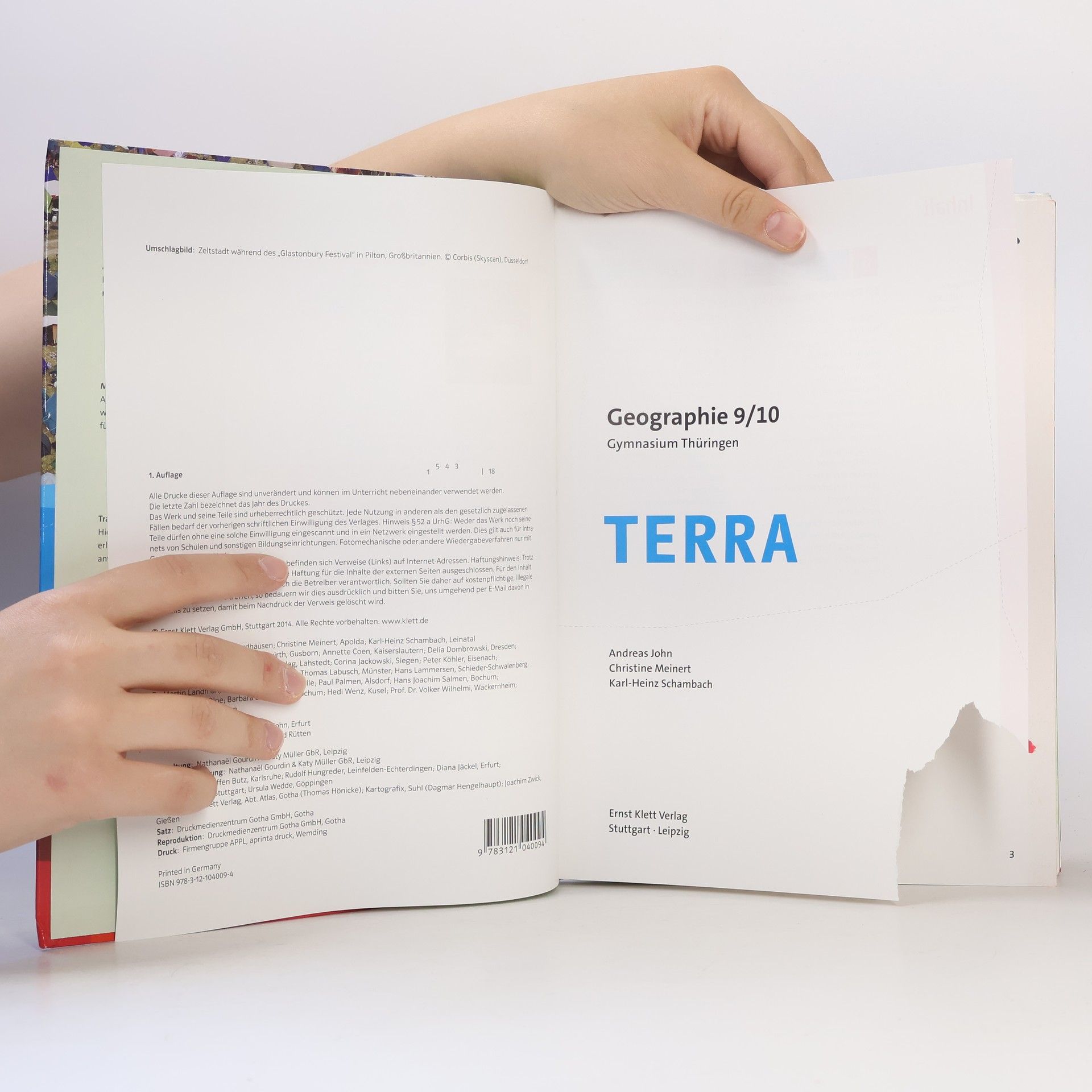 Autores varios TERRA Geographie für Thüringen - Ausgabe für Gymnasien (Neue Ausgabe). Schülerbuch 9./10. Schuljahr