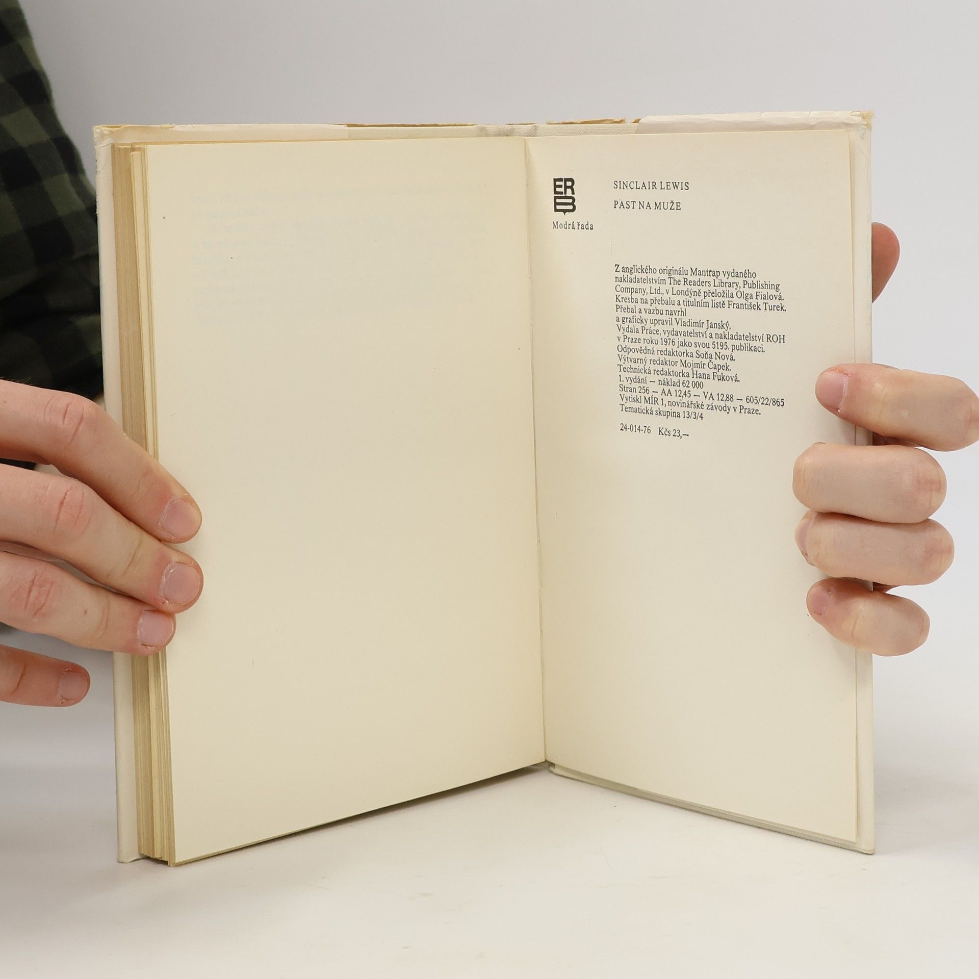 Sinclair Lewis Past na muže