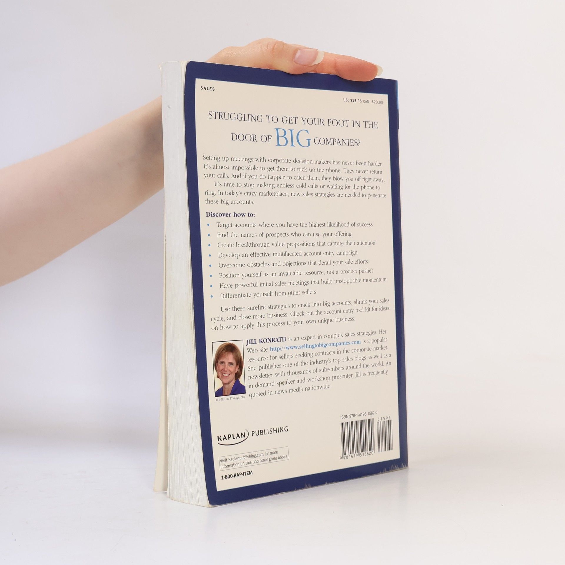 Jill Konrath Selling to big companies