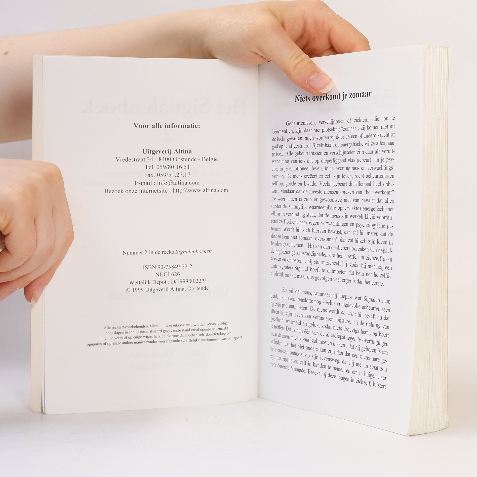 Christiane Beerlandt Signalenboeken - 2: Het Signalenboek