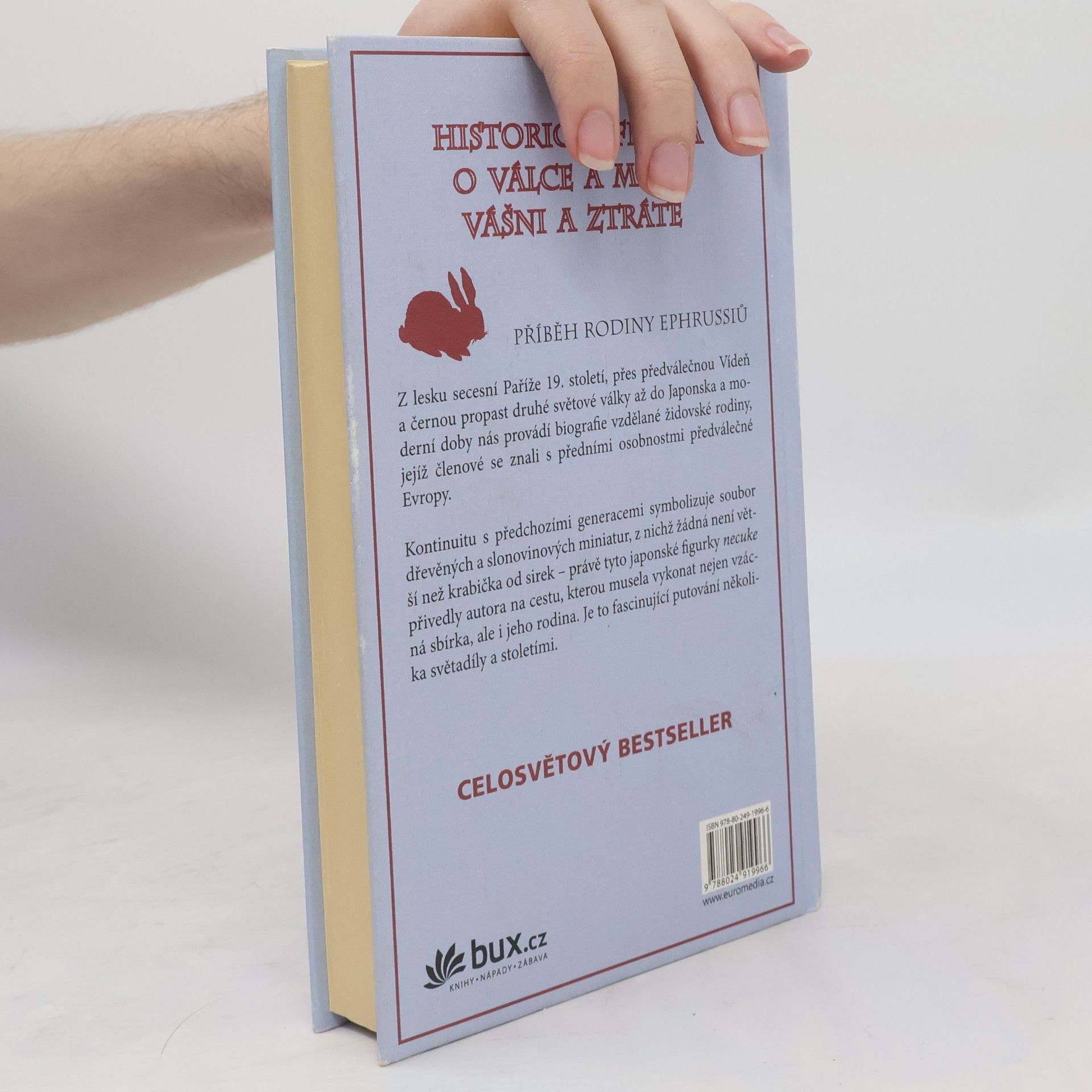 Edmund De Waal Zajíc s jantarovýma očima