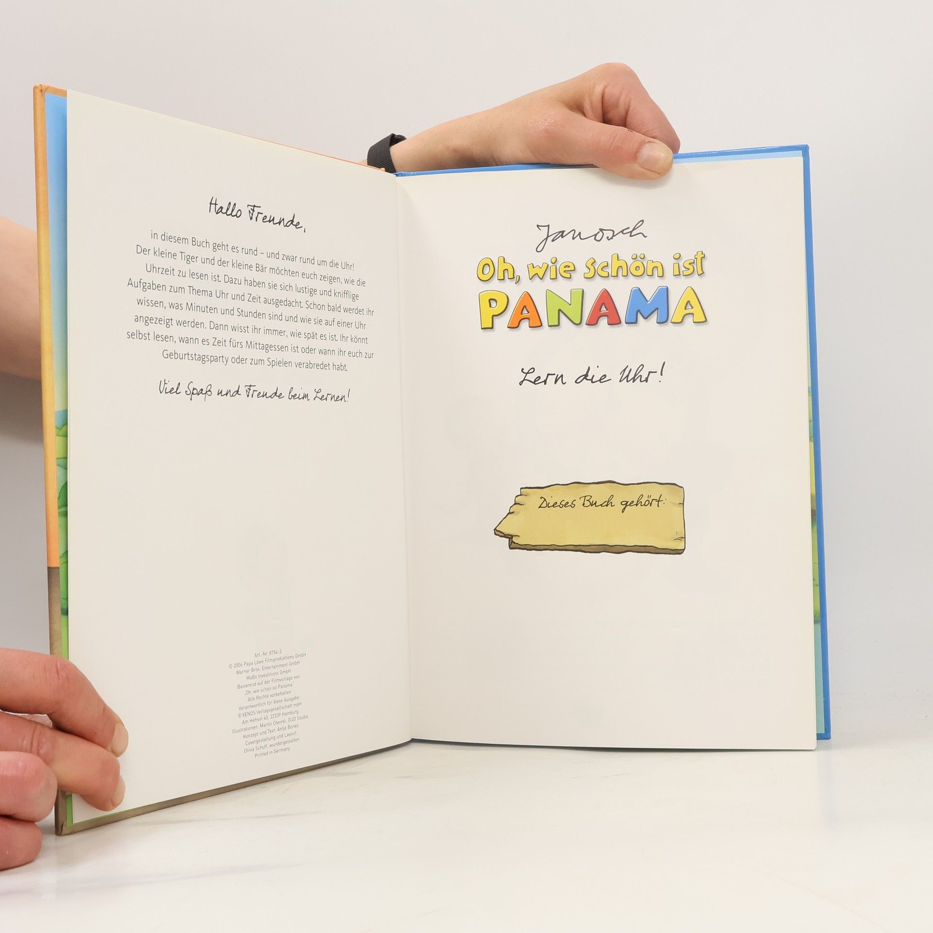 Autorenkollektiv Oh, wie schön ist Panama. Lern die Uhr!