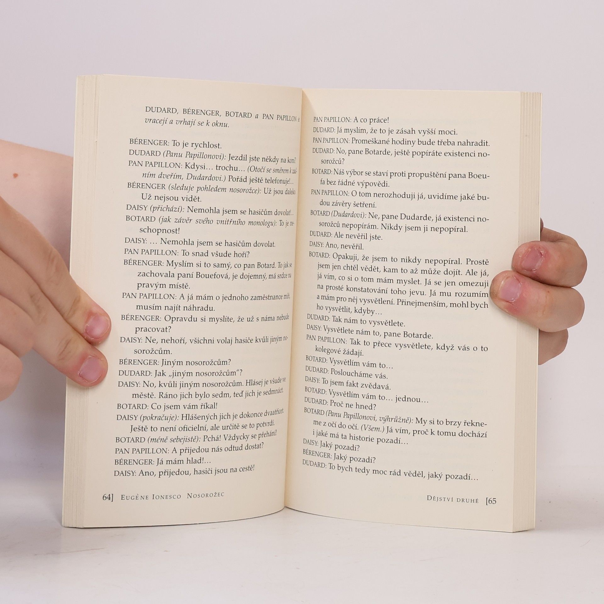 Eugéne Ionesco Nosorožec