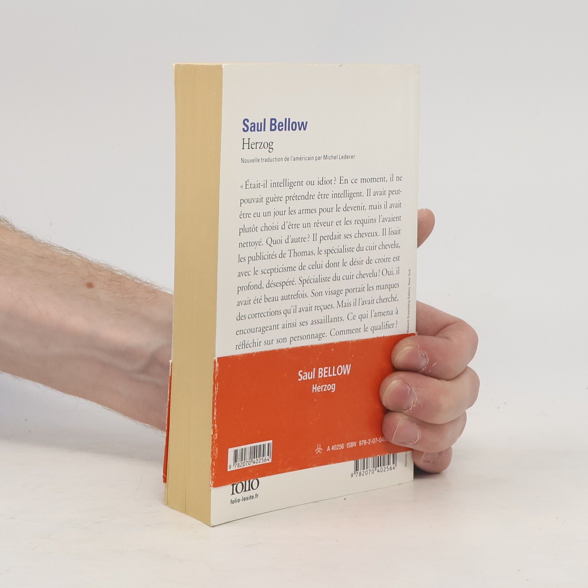 Michel Lederer Folio: Herzog - Nouvelle traduction