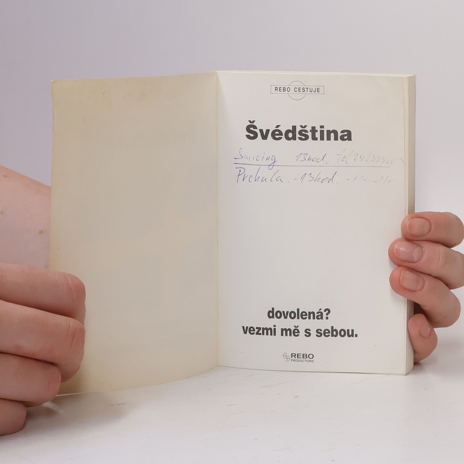 Jiří Krbec Švédština. Dovolená? Vezmi mě s sebou