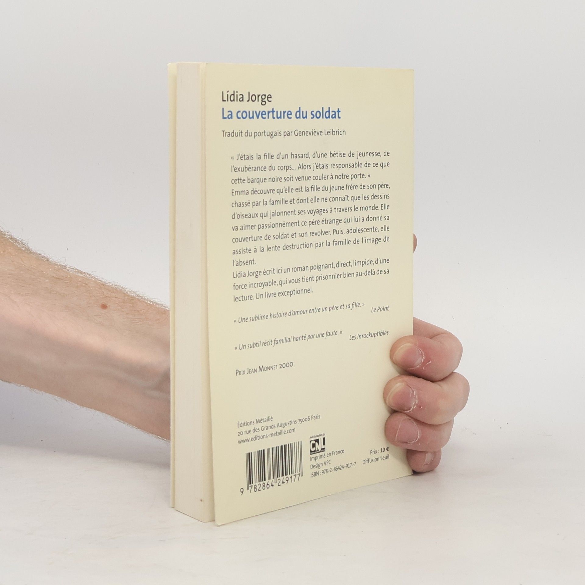 Geneviève Leibrich La couverture du soldat
