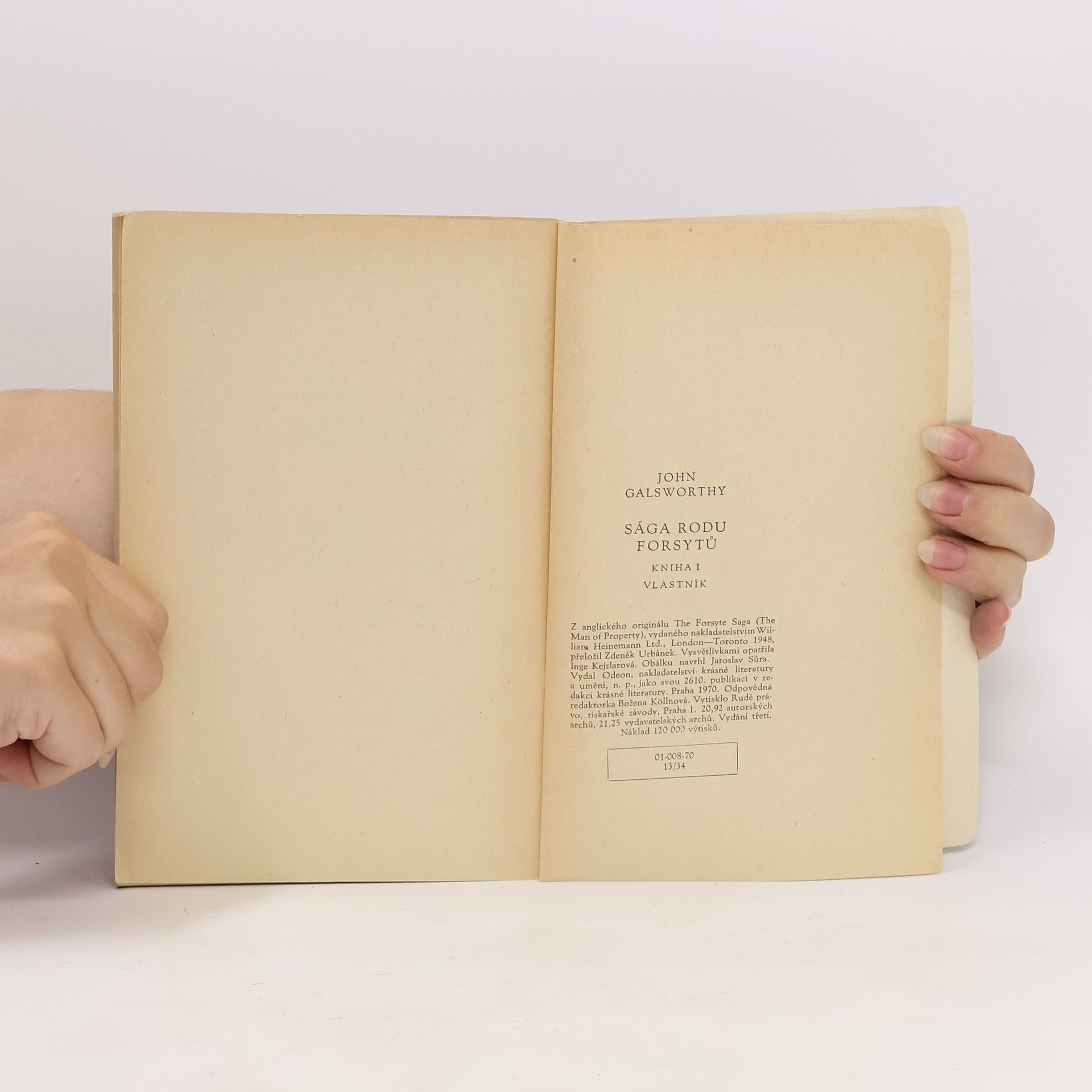 John Galsworthy Sága rodu Forsytů I. Vlastník