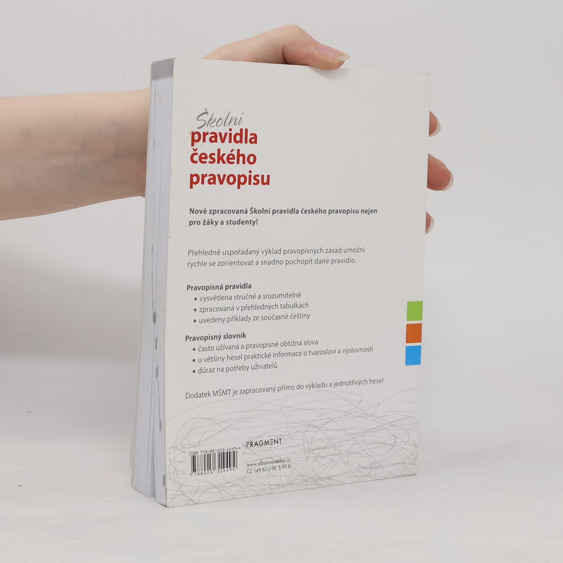 Marie Sochrová Školní pravidla českého pravopisu