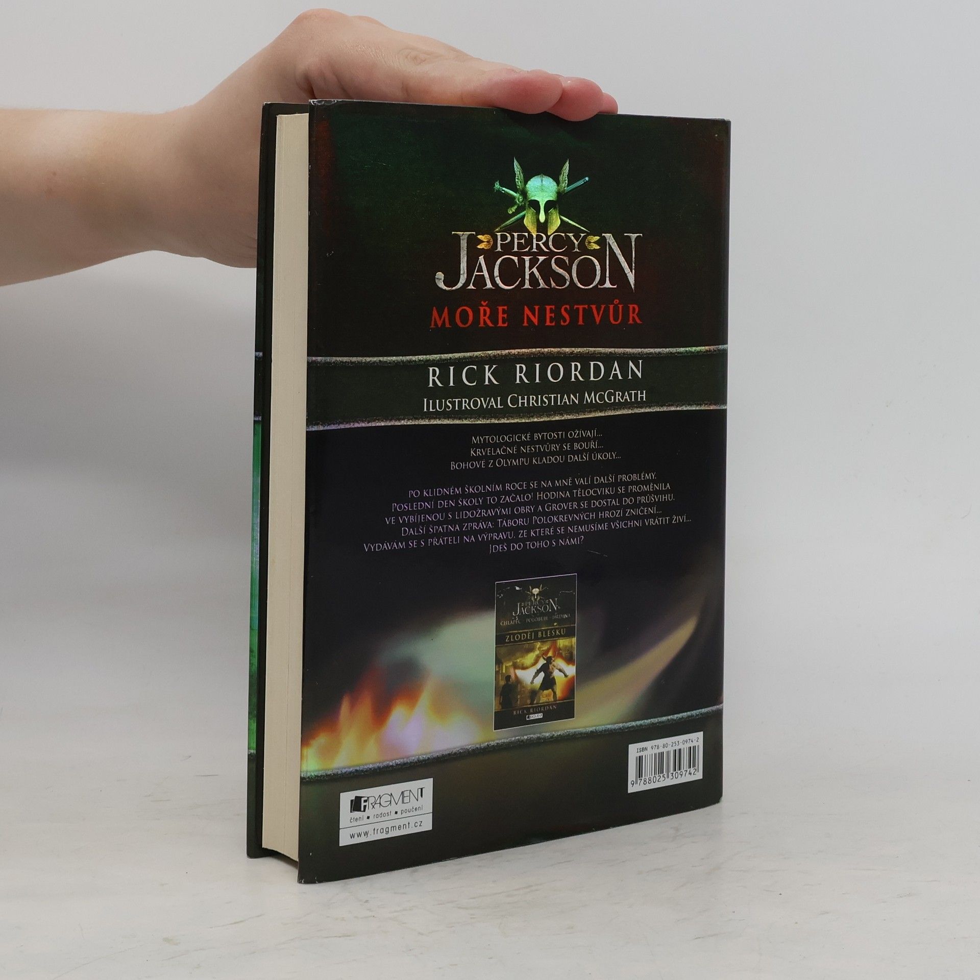 Rick Riordan Percy Jackson. Moře nestvůr