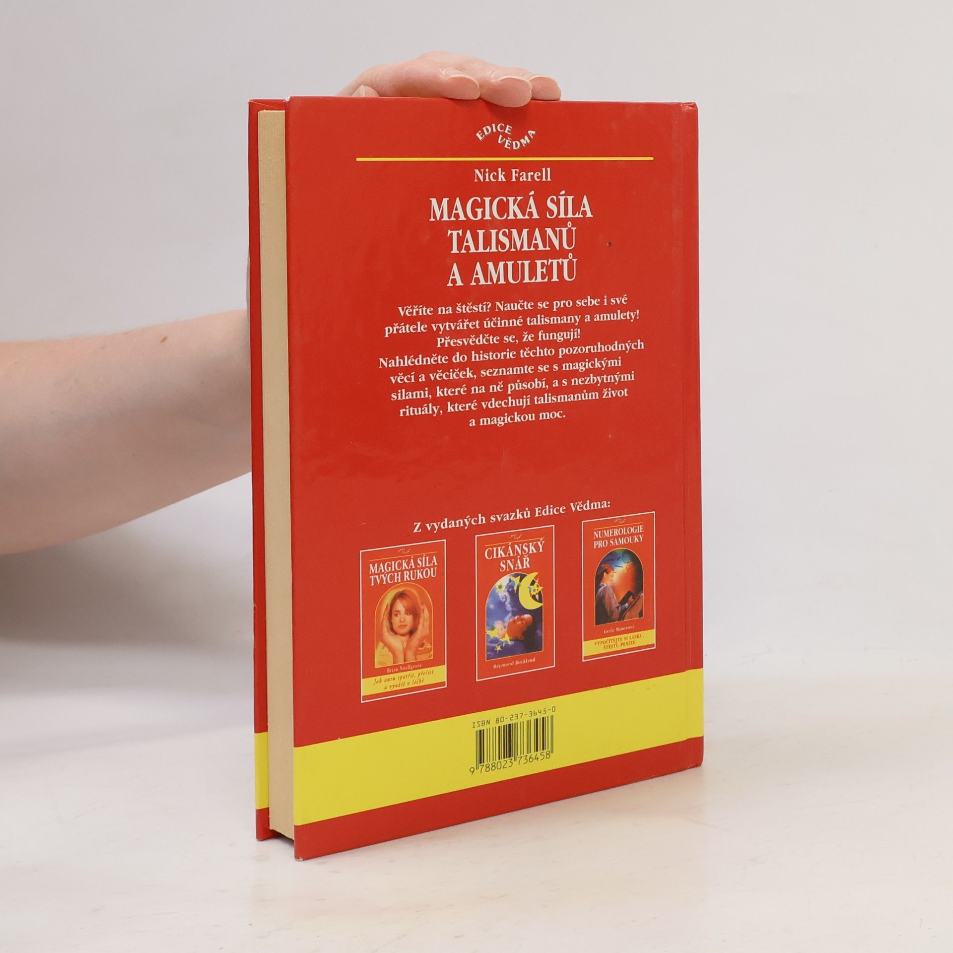 Nick Farell Magická síla talismanů a amuletů, vytváření a praktické využití