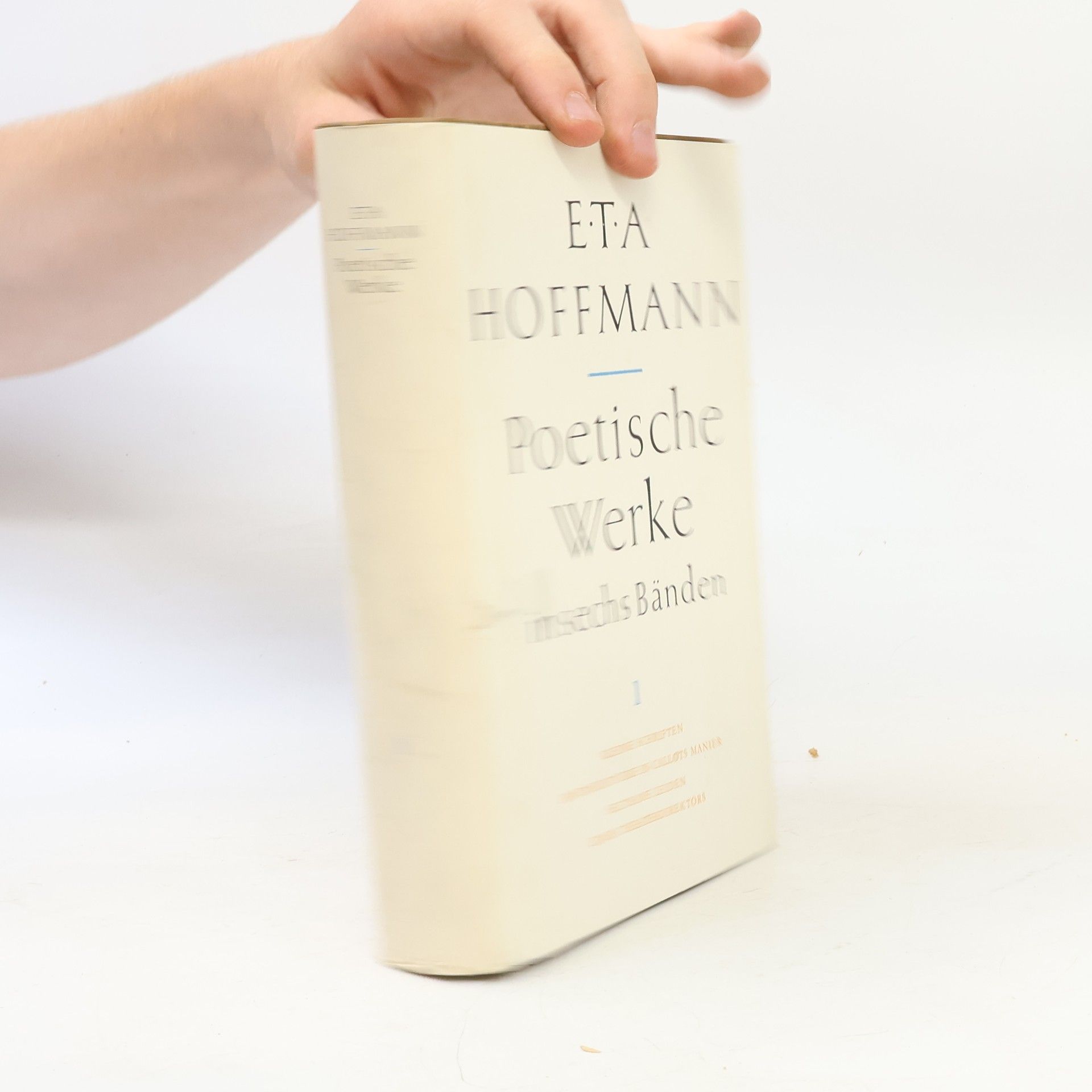 E. T. A. Hoffmann Poetische Werke 1