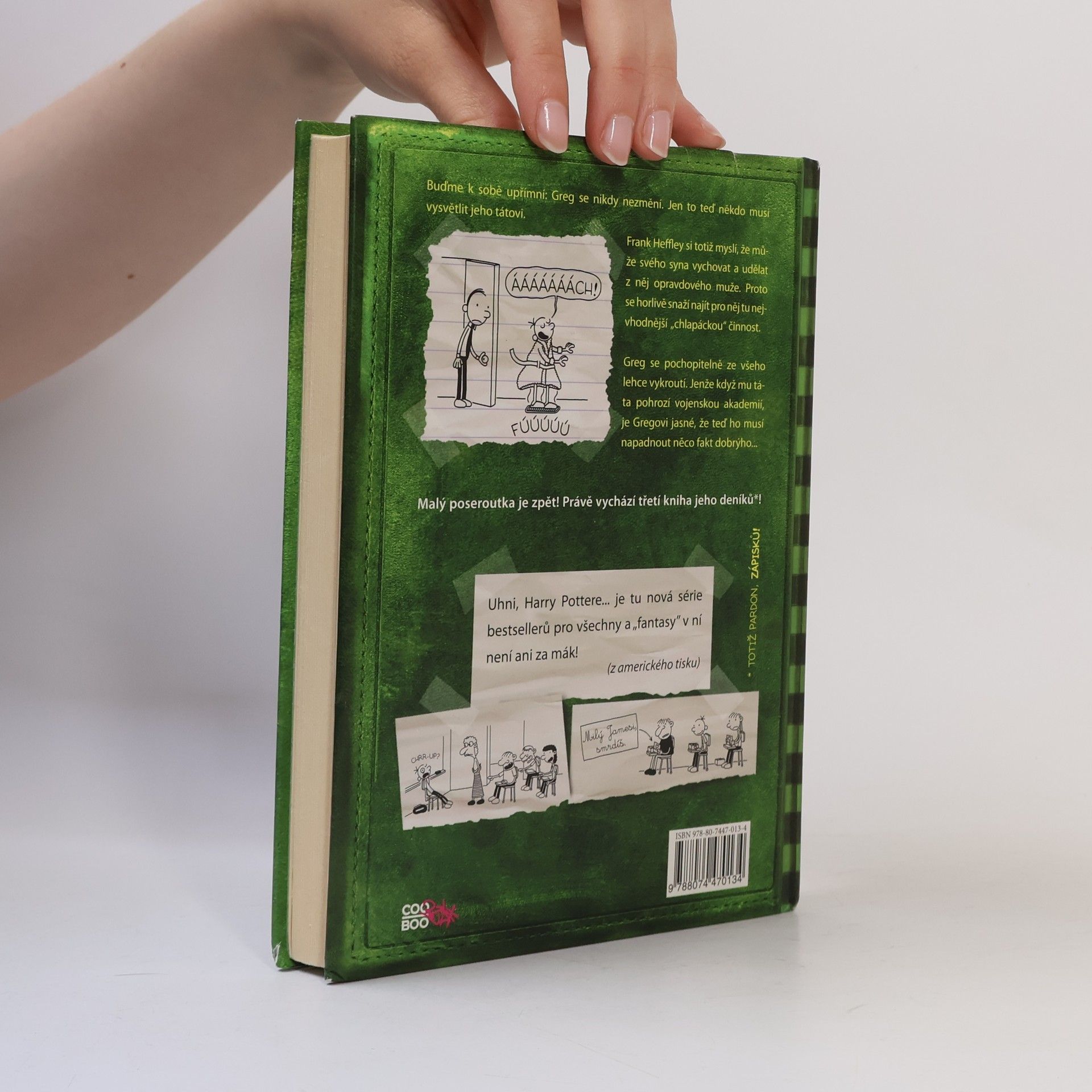Jeff Kinney Deník malého poseroutky 3. Poslední kapka