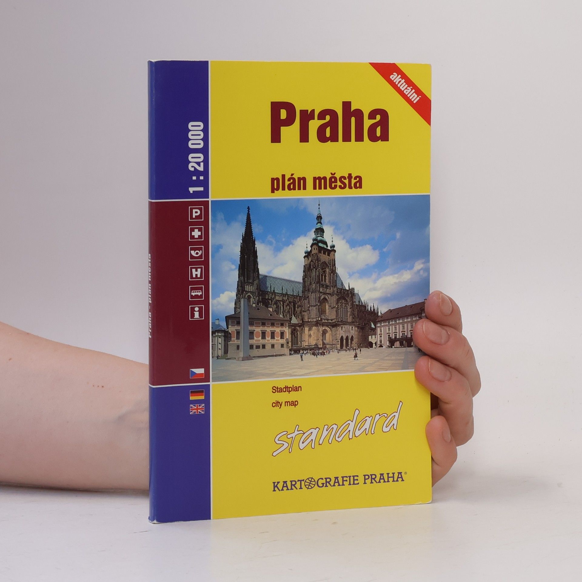 Various authors Praha plán města 1:20 000