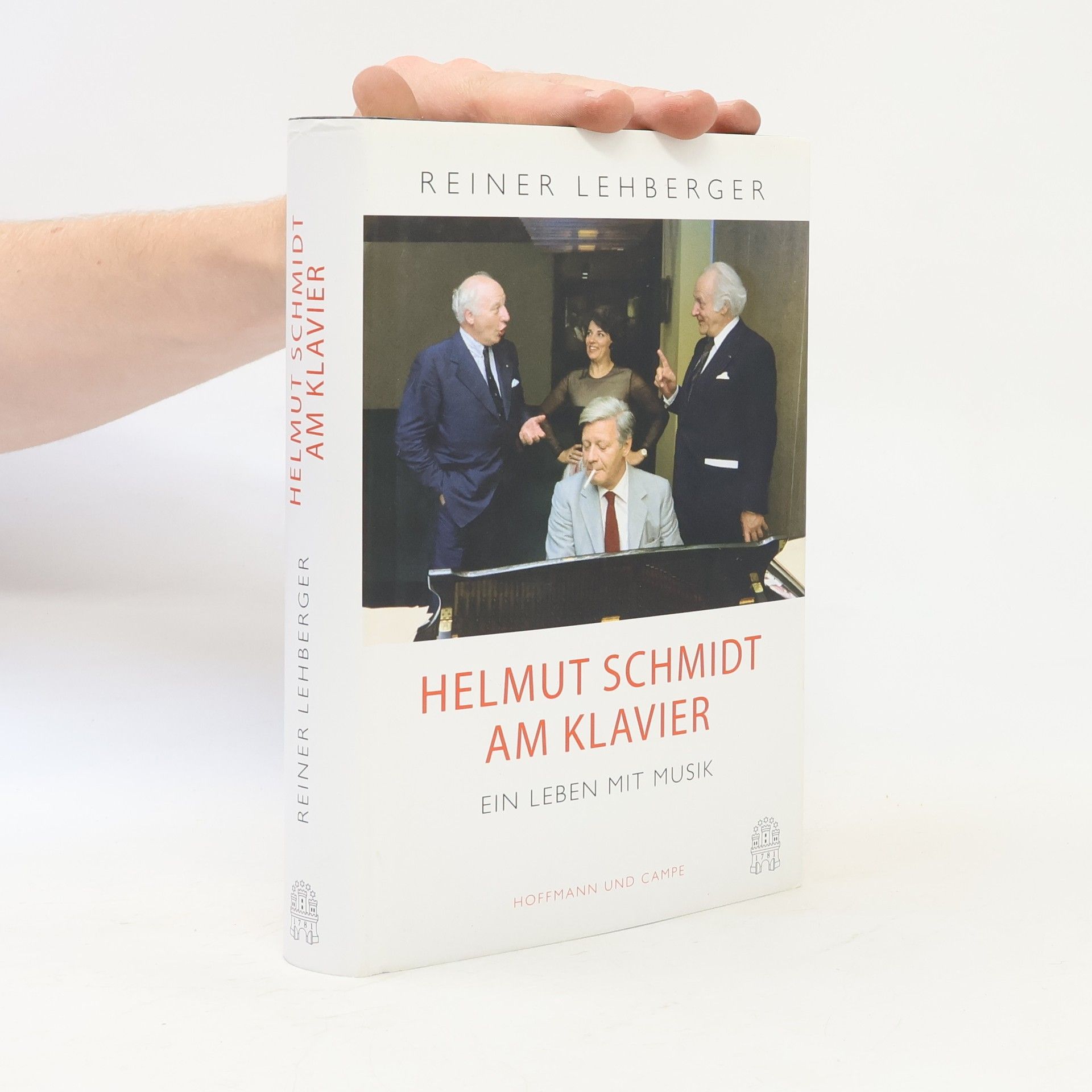 Reiner Lehberger Helmut Schmidt am Klavier