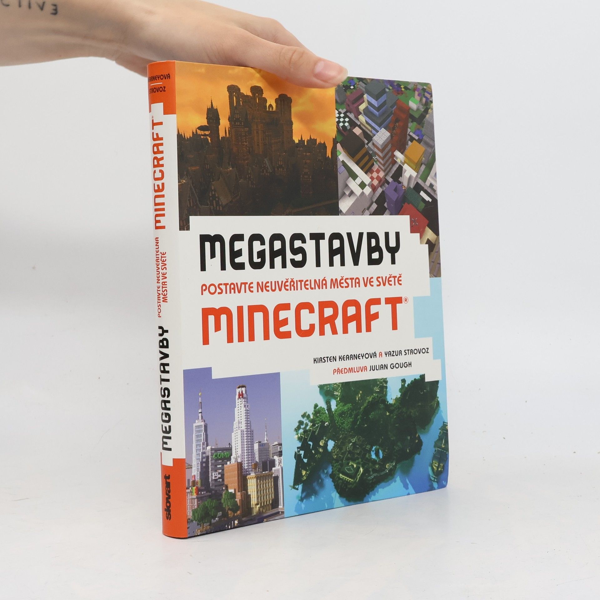 Kirsten Kearney Megastavby. Postavte neuvěřitelná města ve světě Minecraft