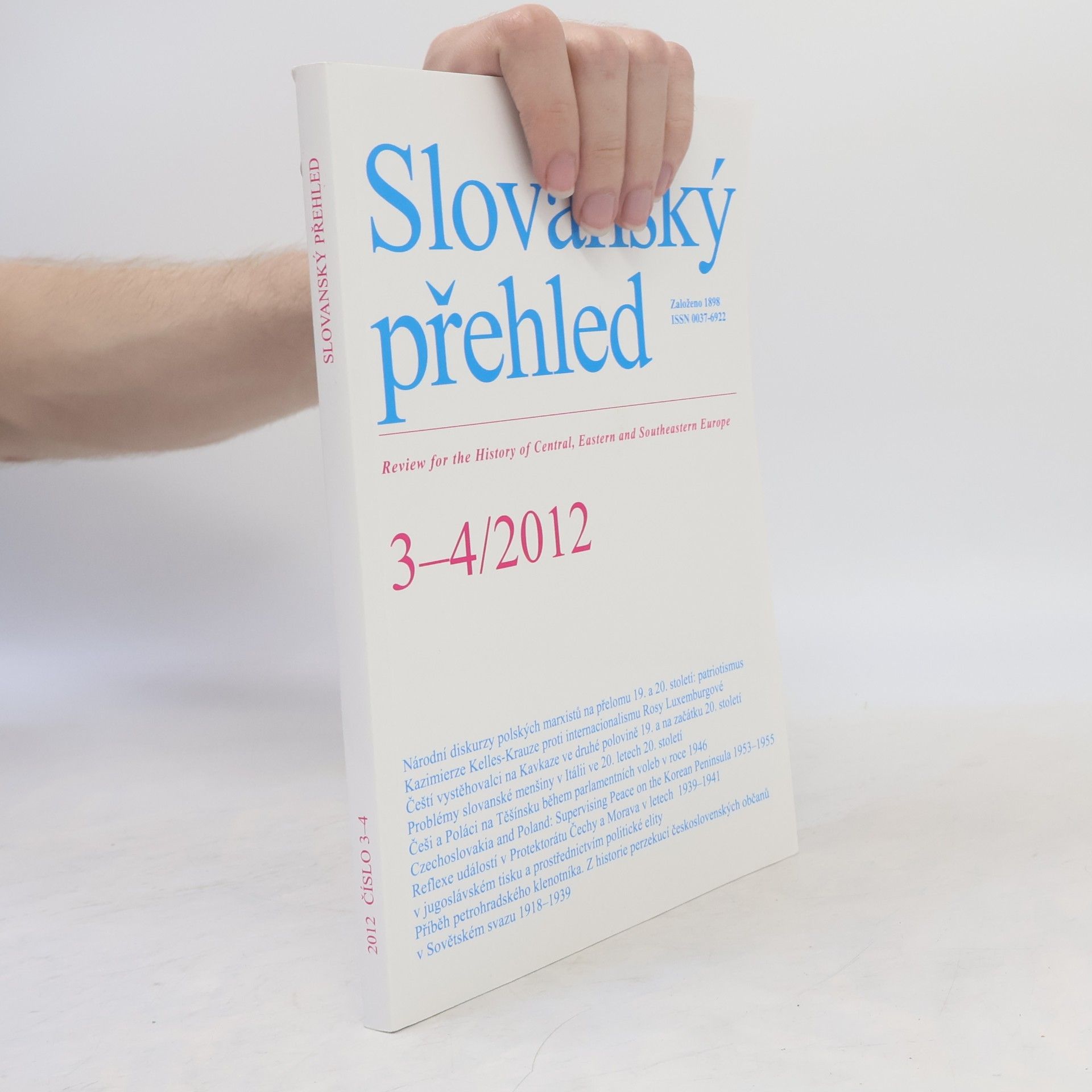 Autorenkollektiv Slovanský přehled 3-4/2012