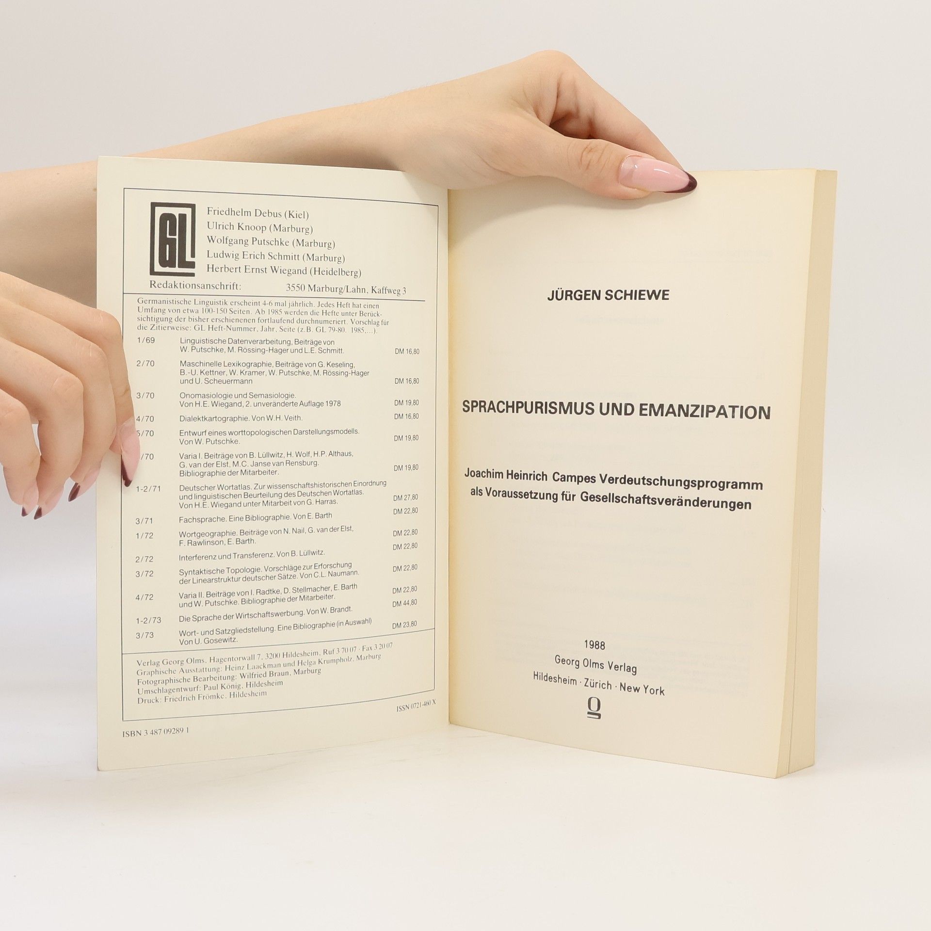 Autorenkollektiv Germanistische Linguistik