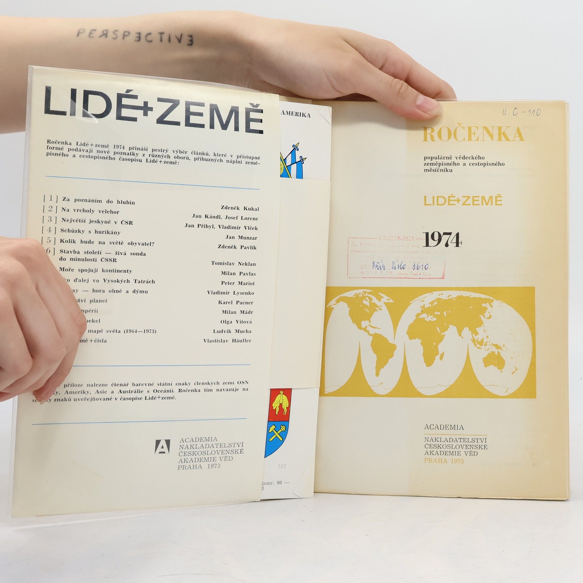 Kolektiv autorů Lidé + země ročenka 1974