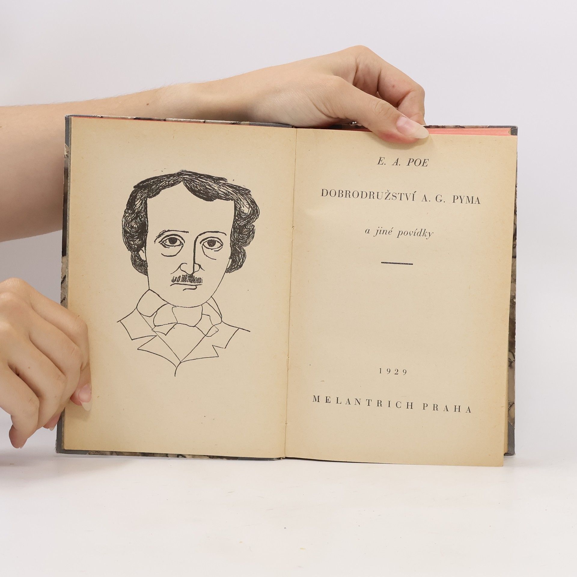 Edgar Allan Poe Dobrodružství A. G. Pyma a jiné povídky