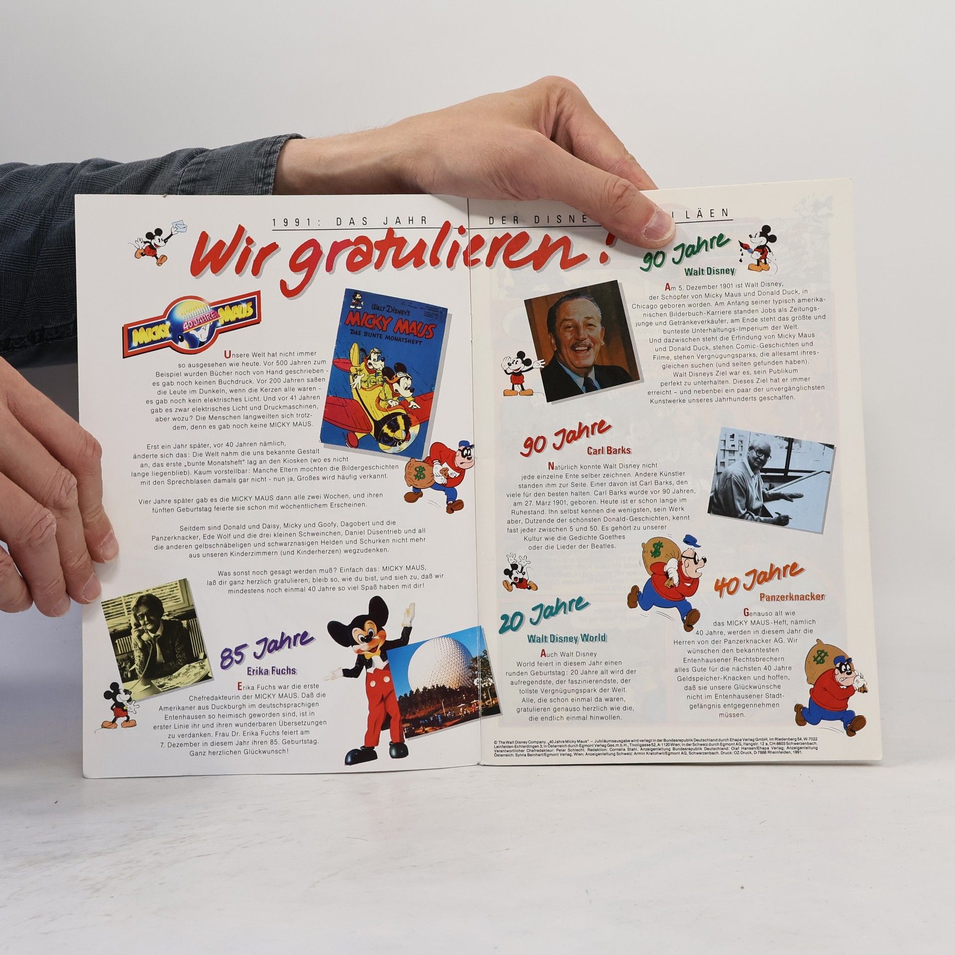 Various authors Mickey Maus. Jubiläums Ausgabe
