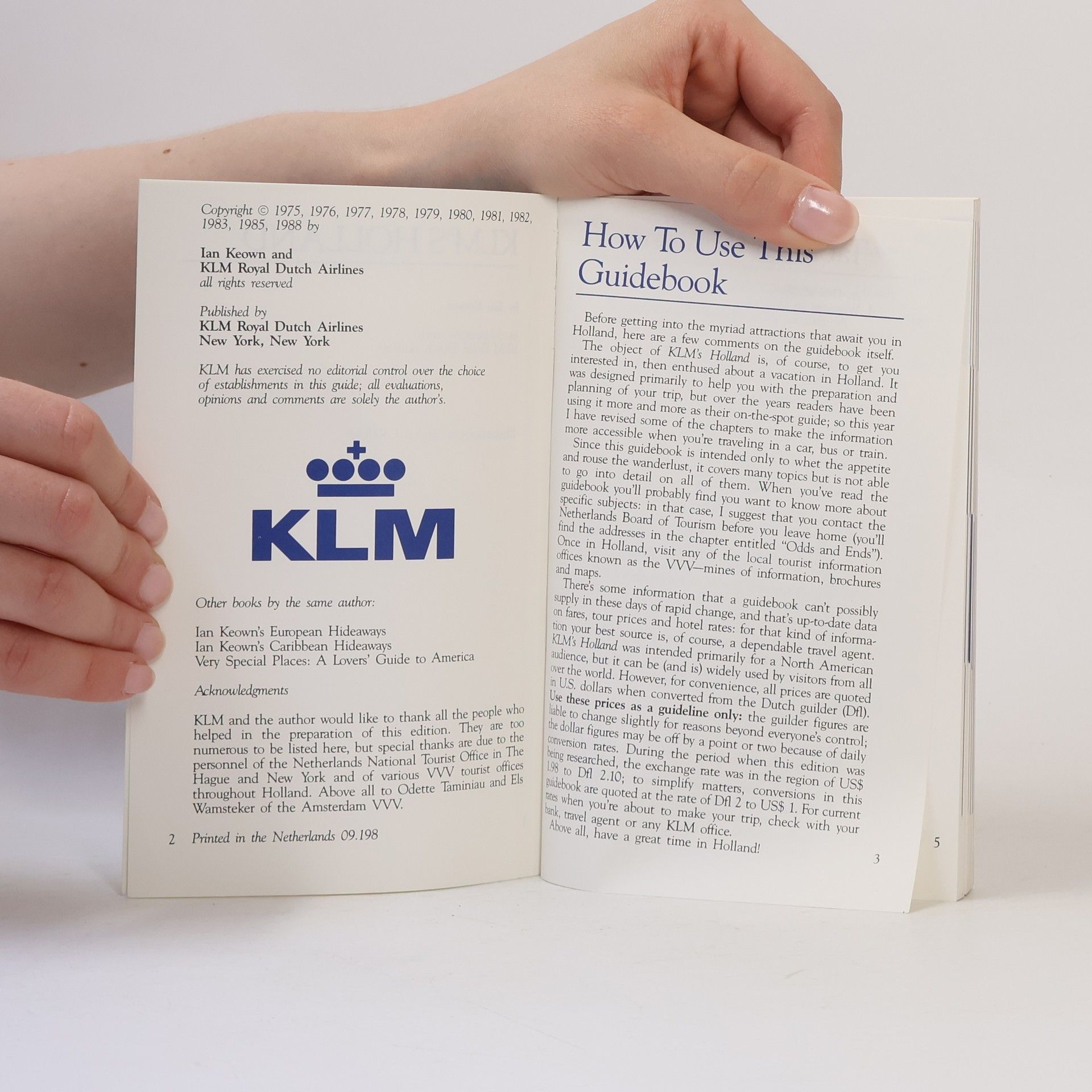 Ian M. Keown Klm's Holland