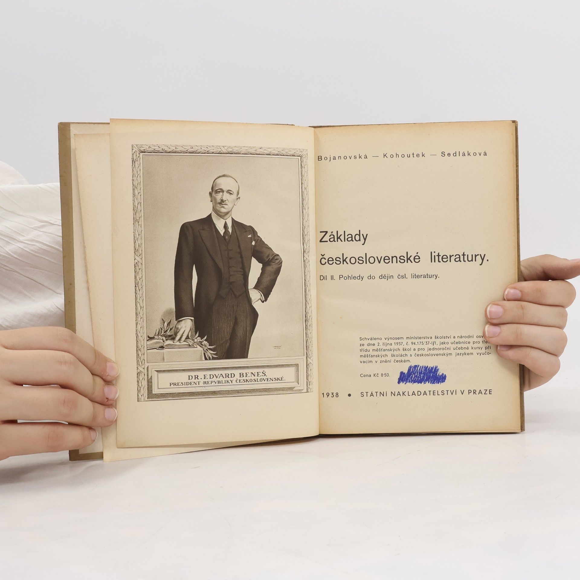 Bojanovská Kohoutek Sedláková Základy československé literatury. Díl II. Pohledy do dějin čsl. literatury