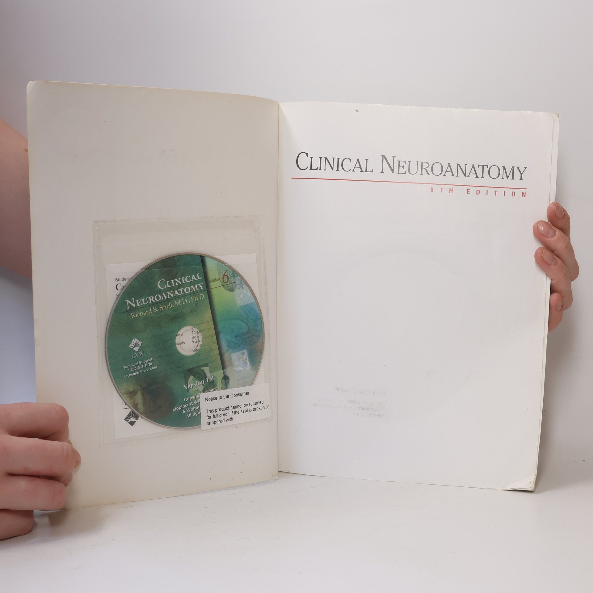 Richard S. Snell Clinical neuroanatomy