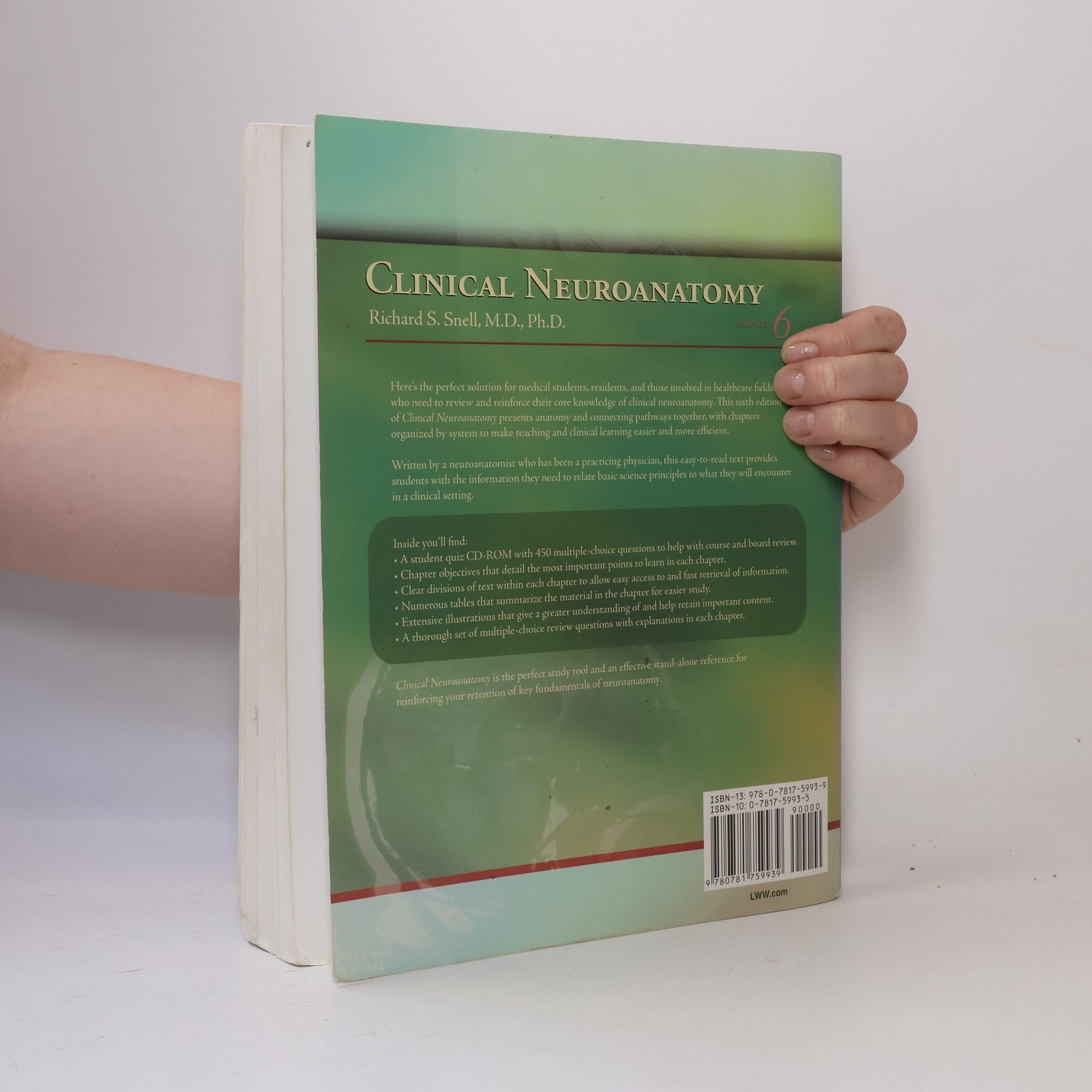 Richard S. Snell Clinical neuroanatomy