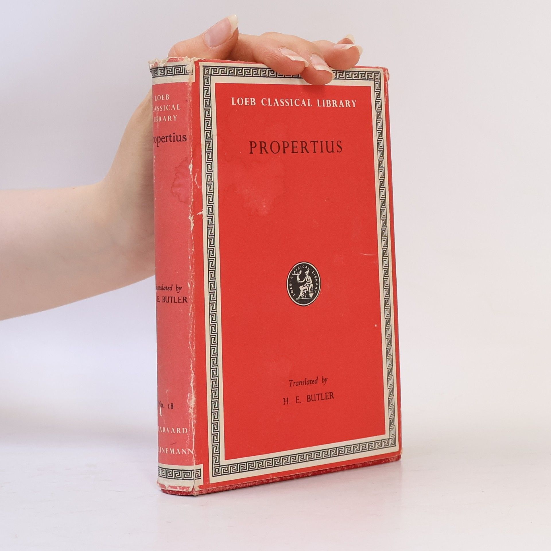 Propertius Loeb Classical Library - 18: Propertius