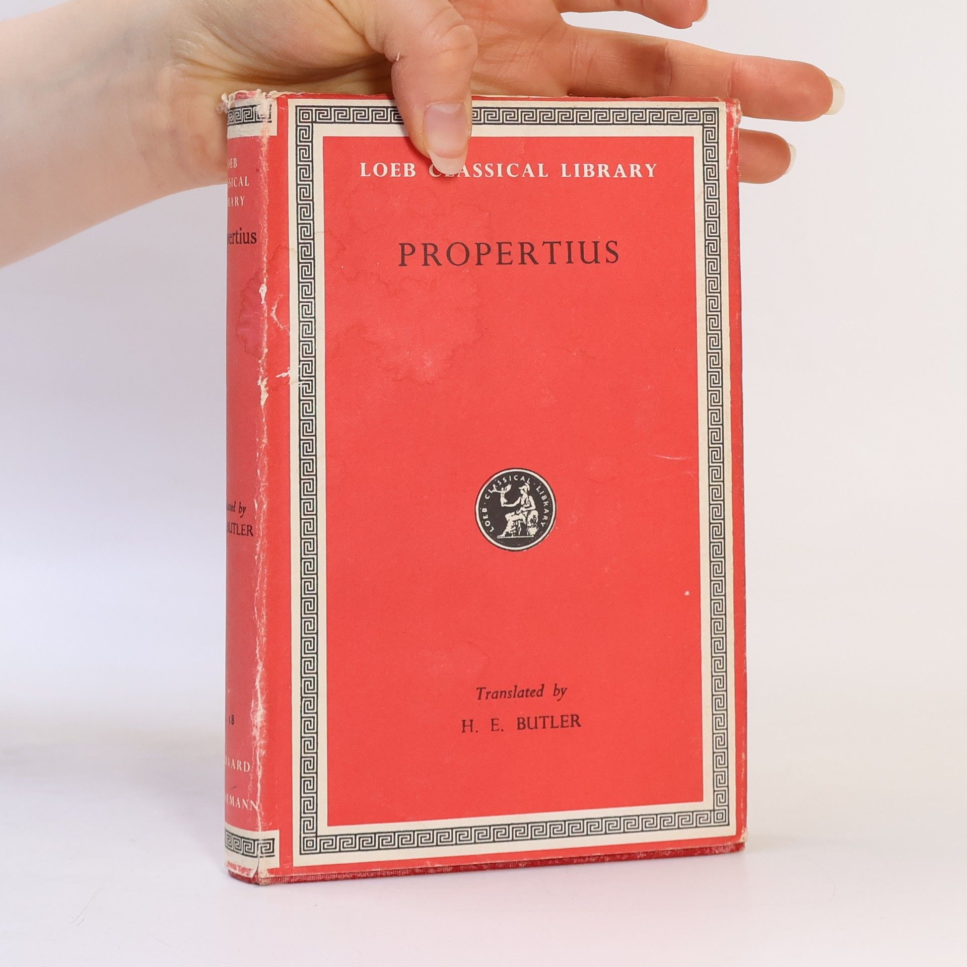 Harold Edgeworth Butler Loeb Classical Library - 18: Propertius