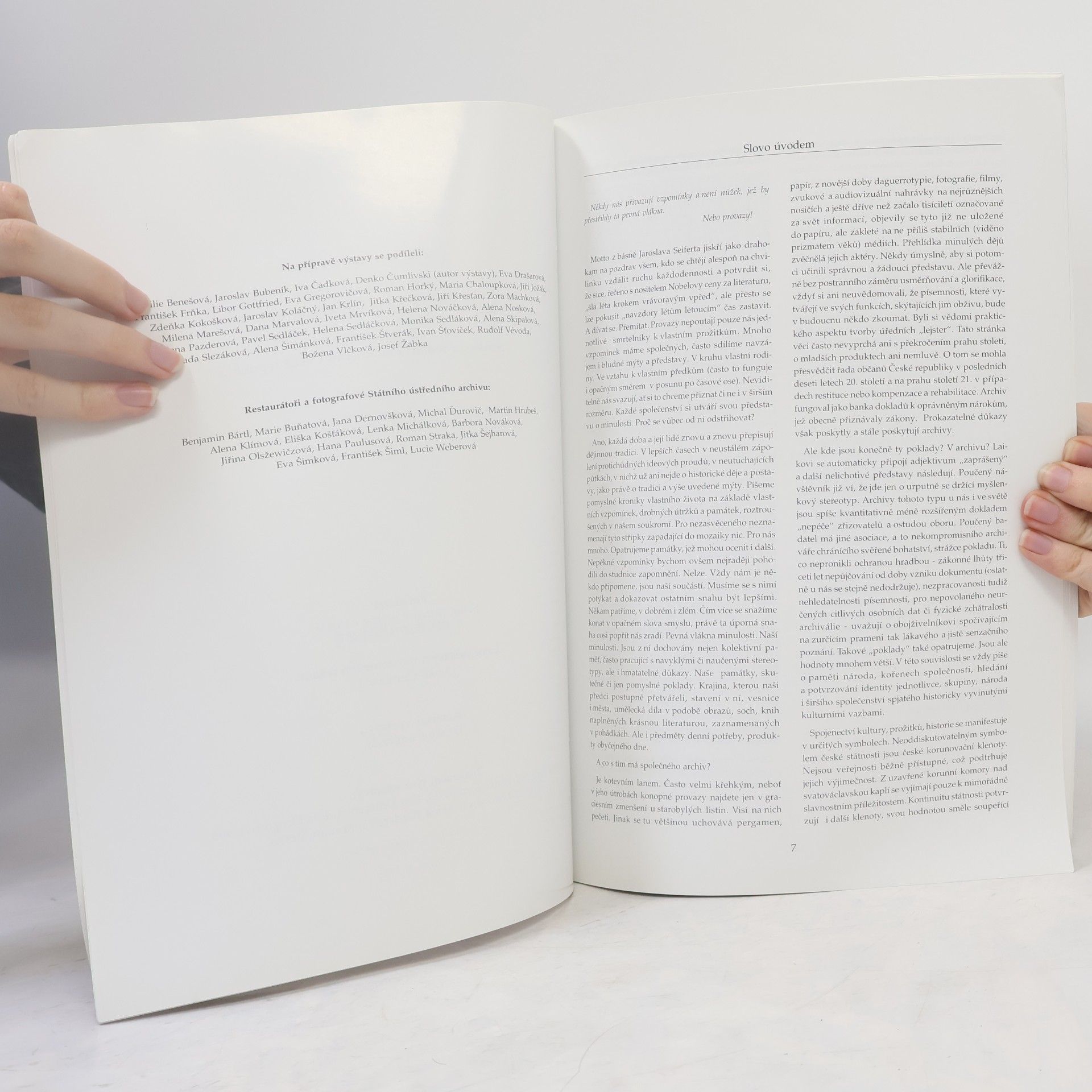 Eva Gregorovičová Poklady Státního ústředního archivu v Praze : český a československý stát v dokumentech 1158-1990 : katalog výstavy