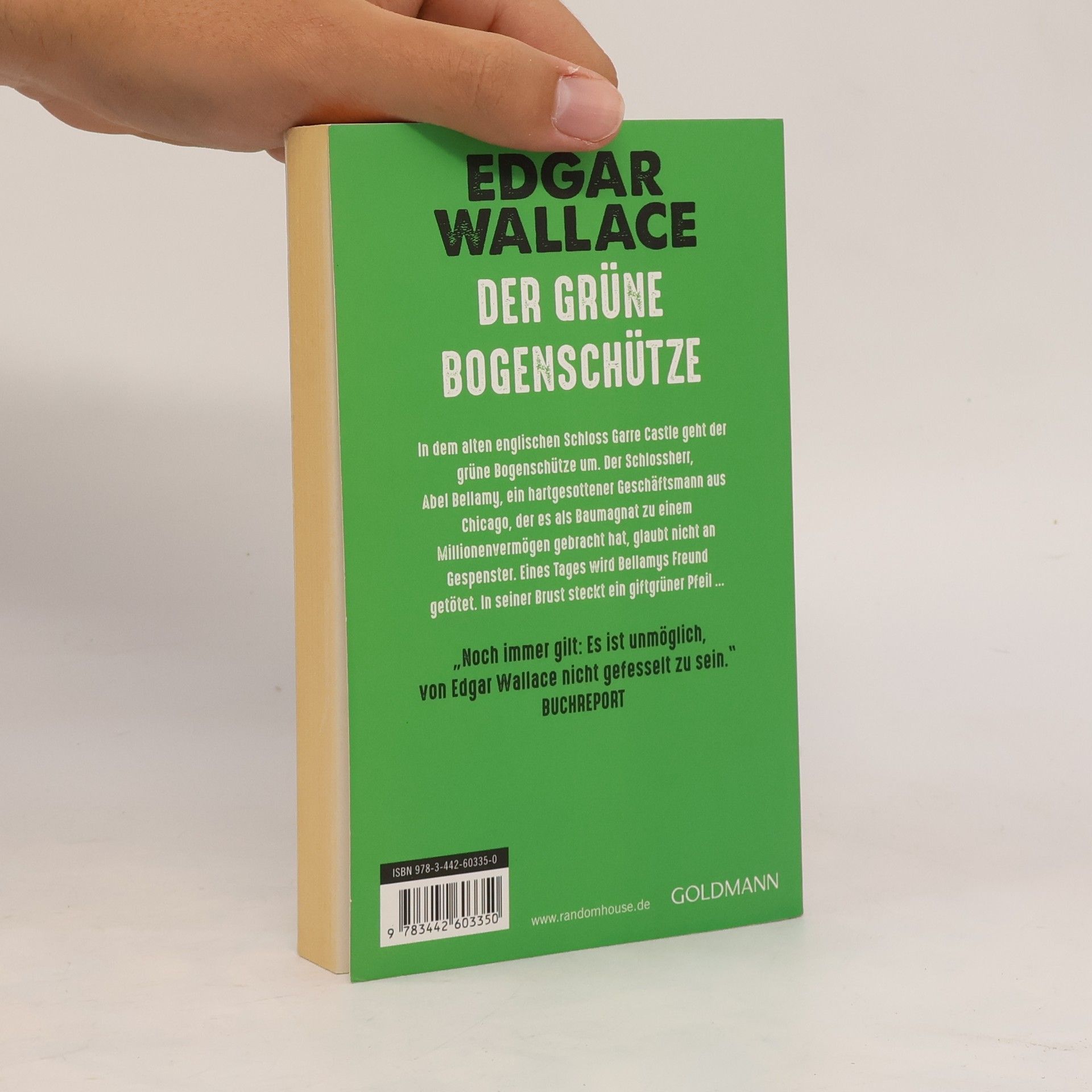 Edgar Wallace Der Grüne Bogenschütze