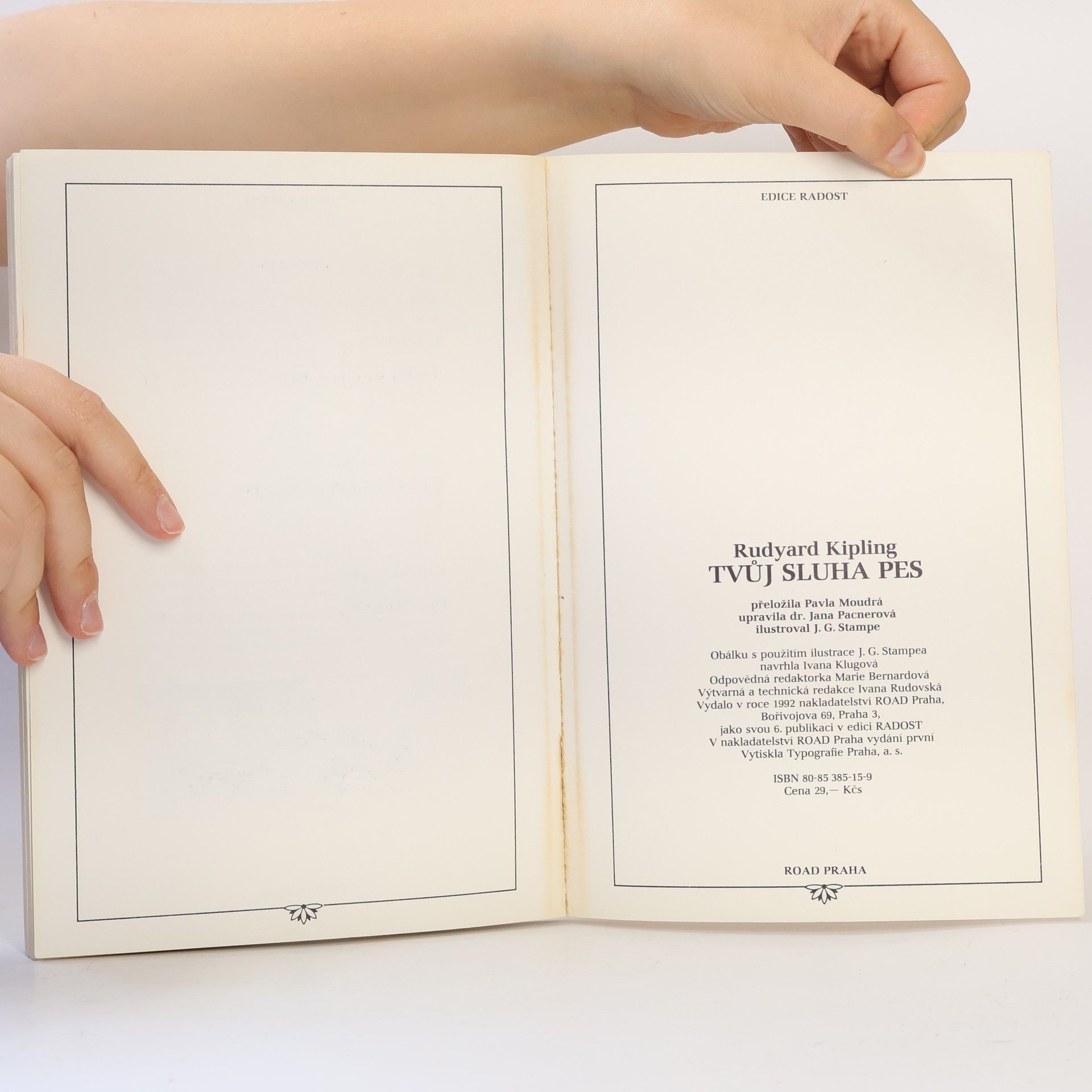 Rudyard Kipling Tvůj sluha pes