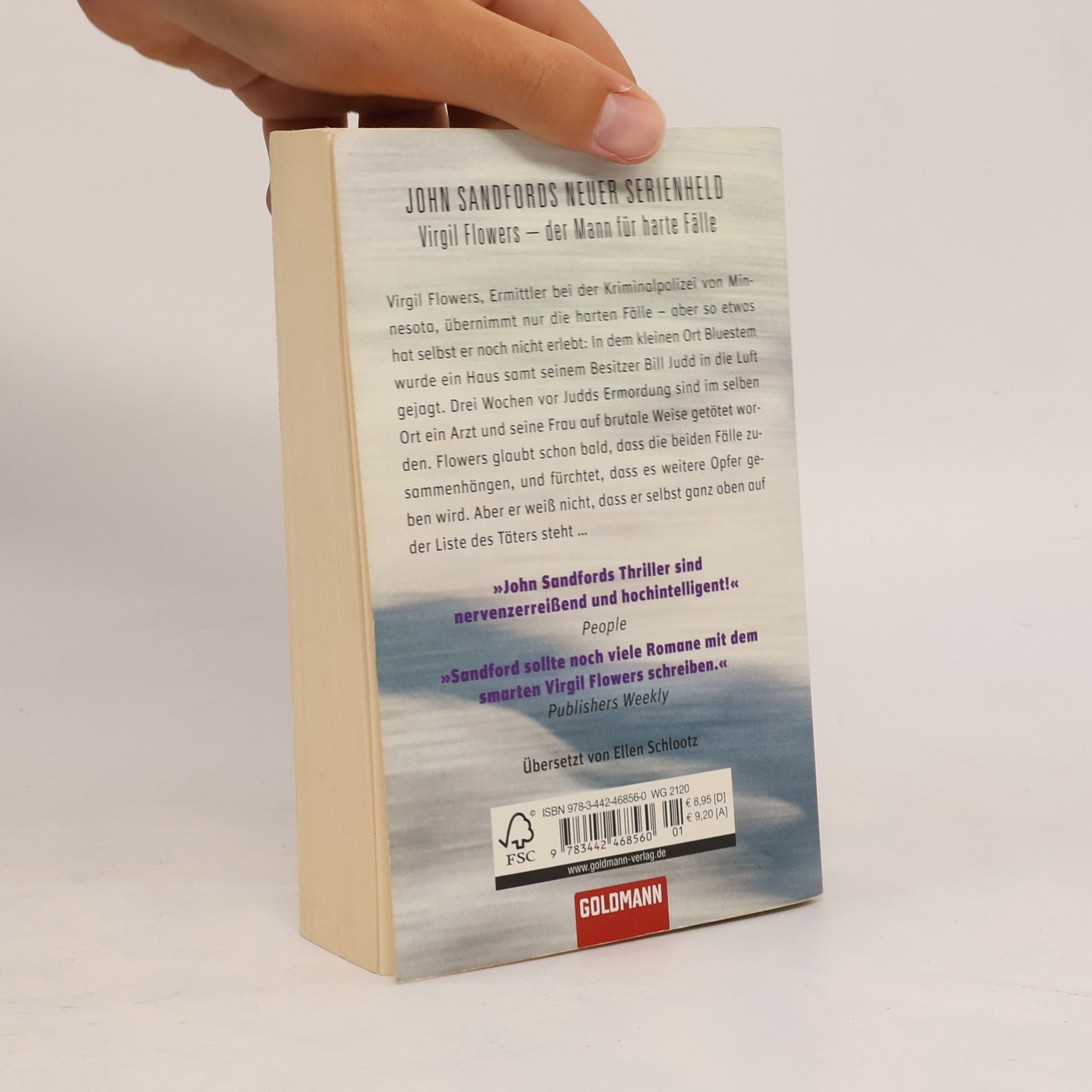 John Sandford Blinder Hass. Thriller