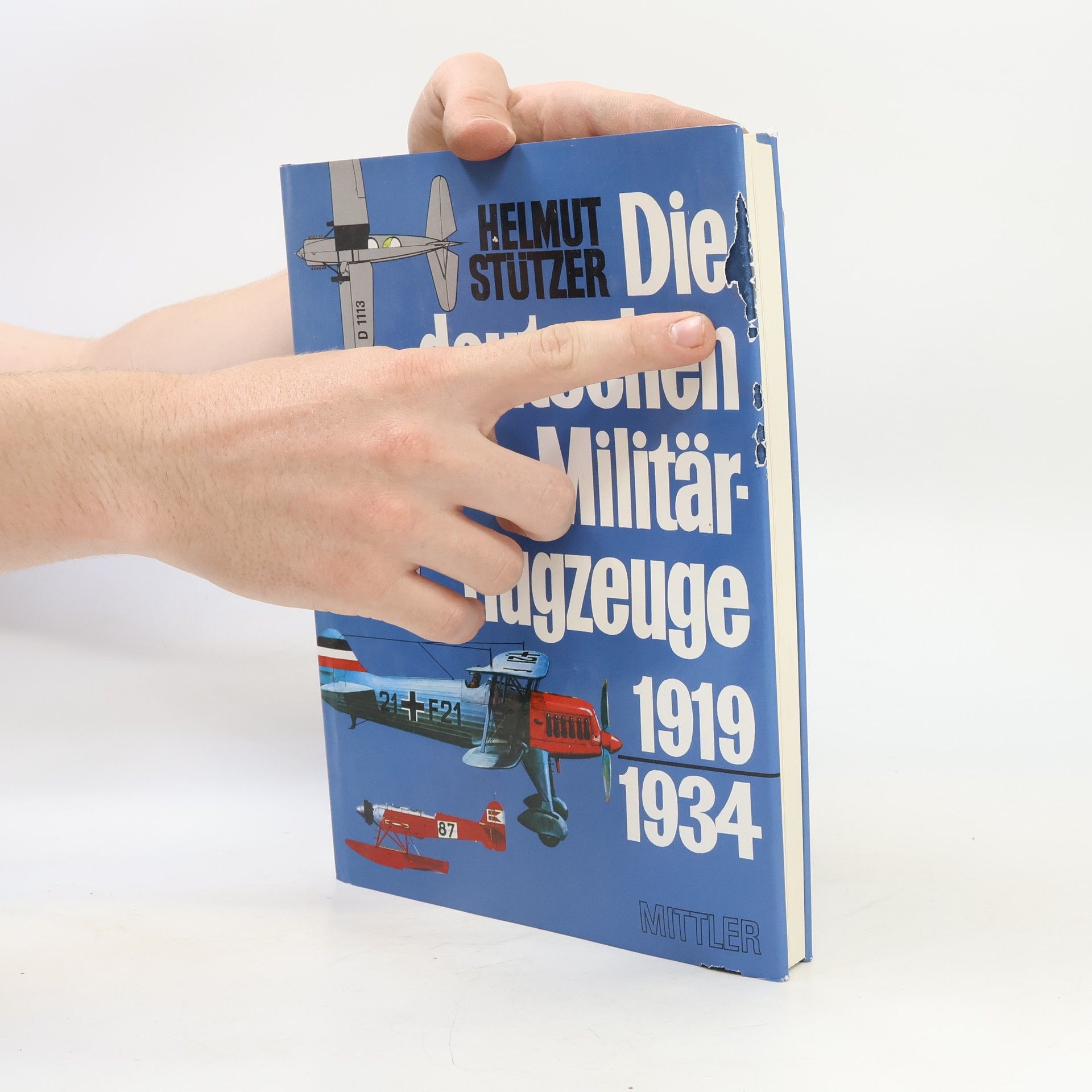 Helmut Stützer Die deutschen Militärflugzeuge 1919 - 1934