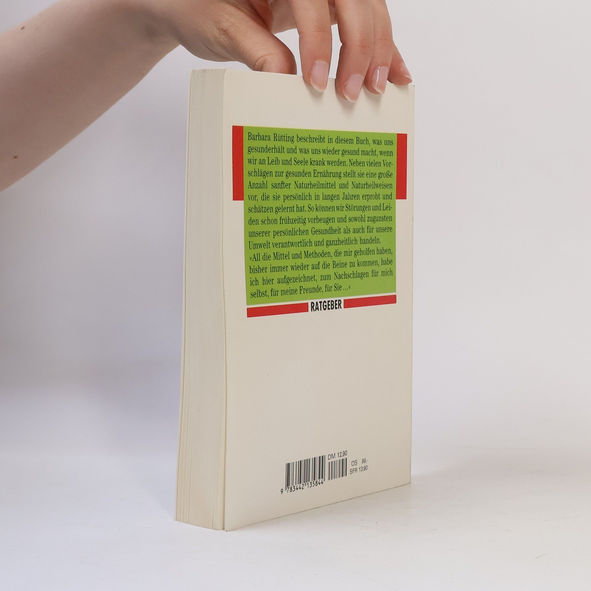 Barbara Rütting Mein Gesundheitsbuch