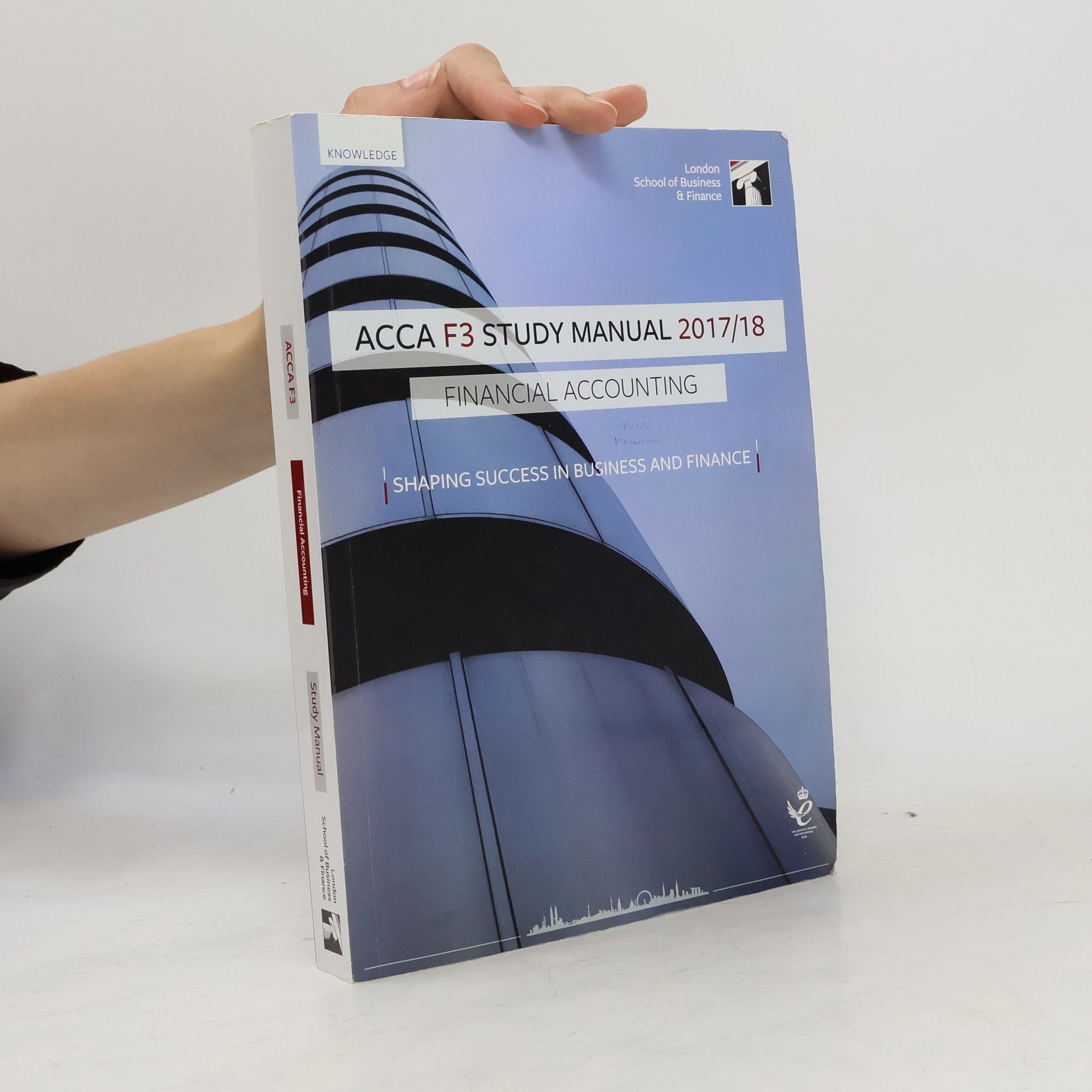 Autores varios ACCA F3 Study Manual 2017/18: Financial Accounting