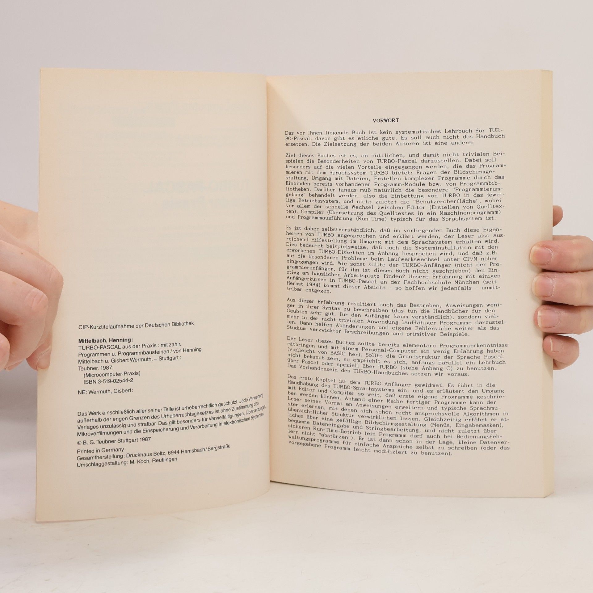 Henning Mittelbach Turbo-Pascal aus der Praxis