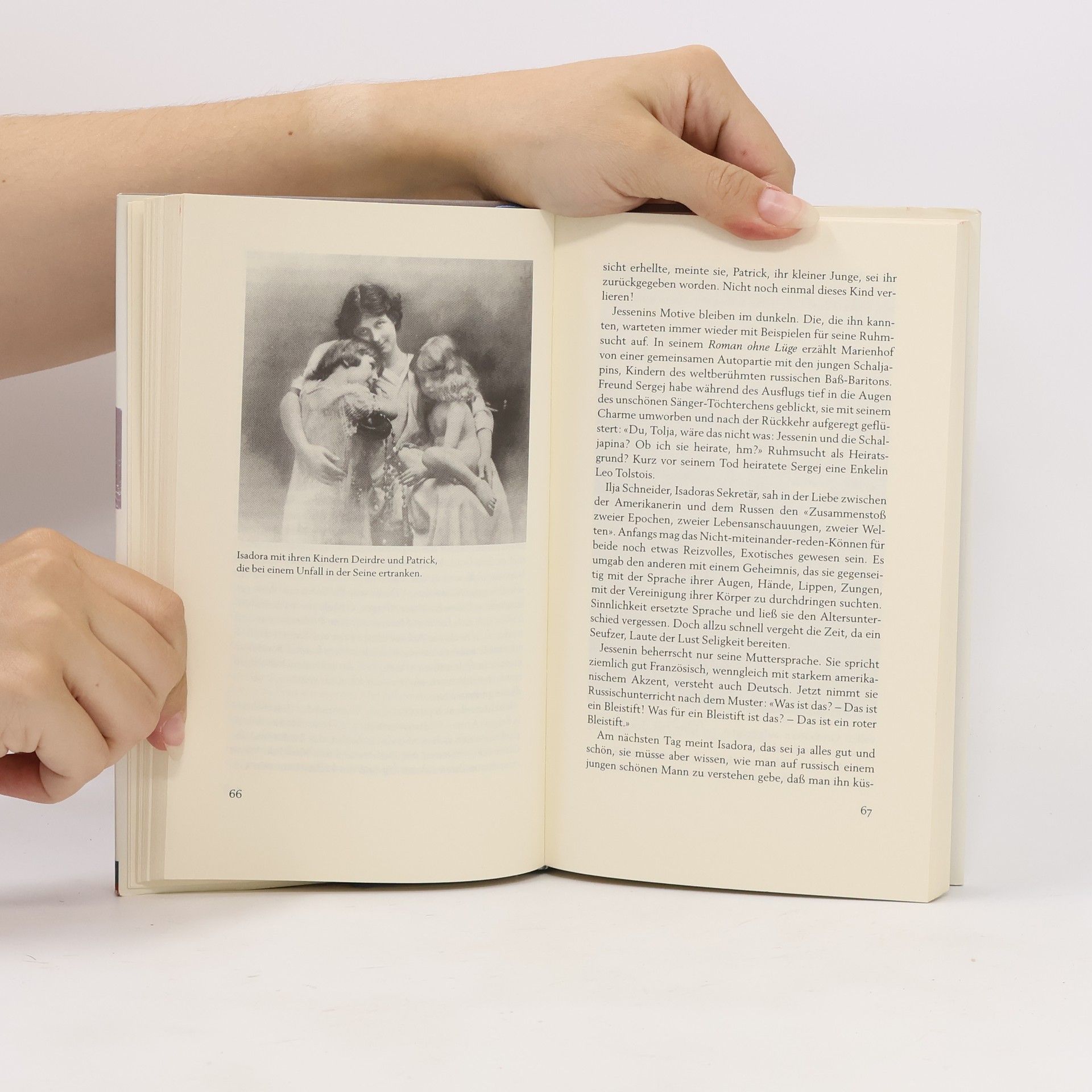 Carola Stern Isadora Duncan und Sergej Jessenin