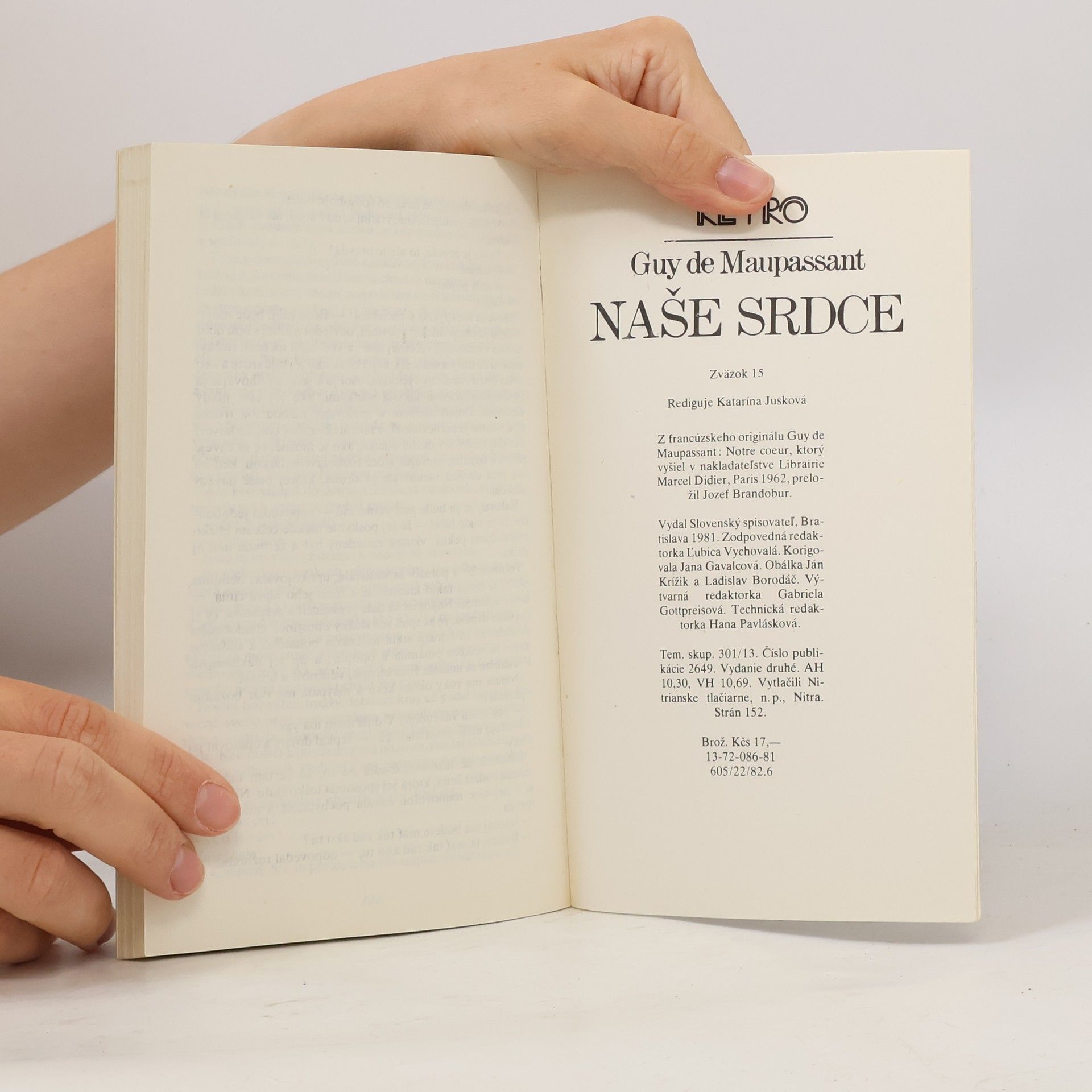 Guy de Maupassant Naše srdce