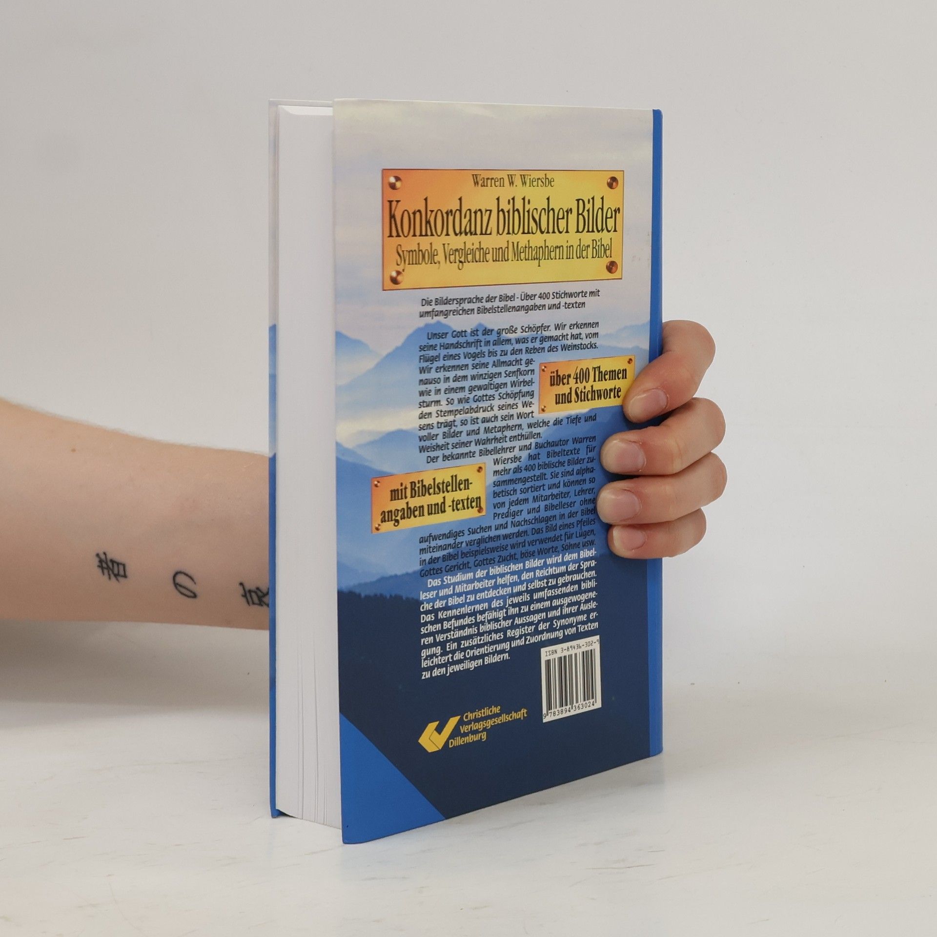 Warren W. Wiersbe Konkordanz biblischer Bilder, Symbole, Vergleiche und Metaphern