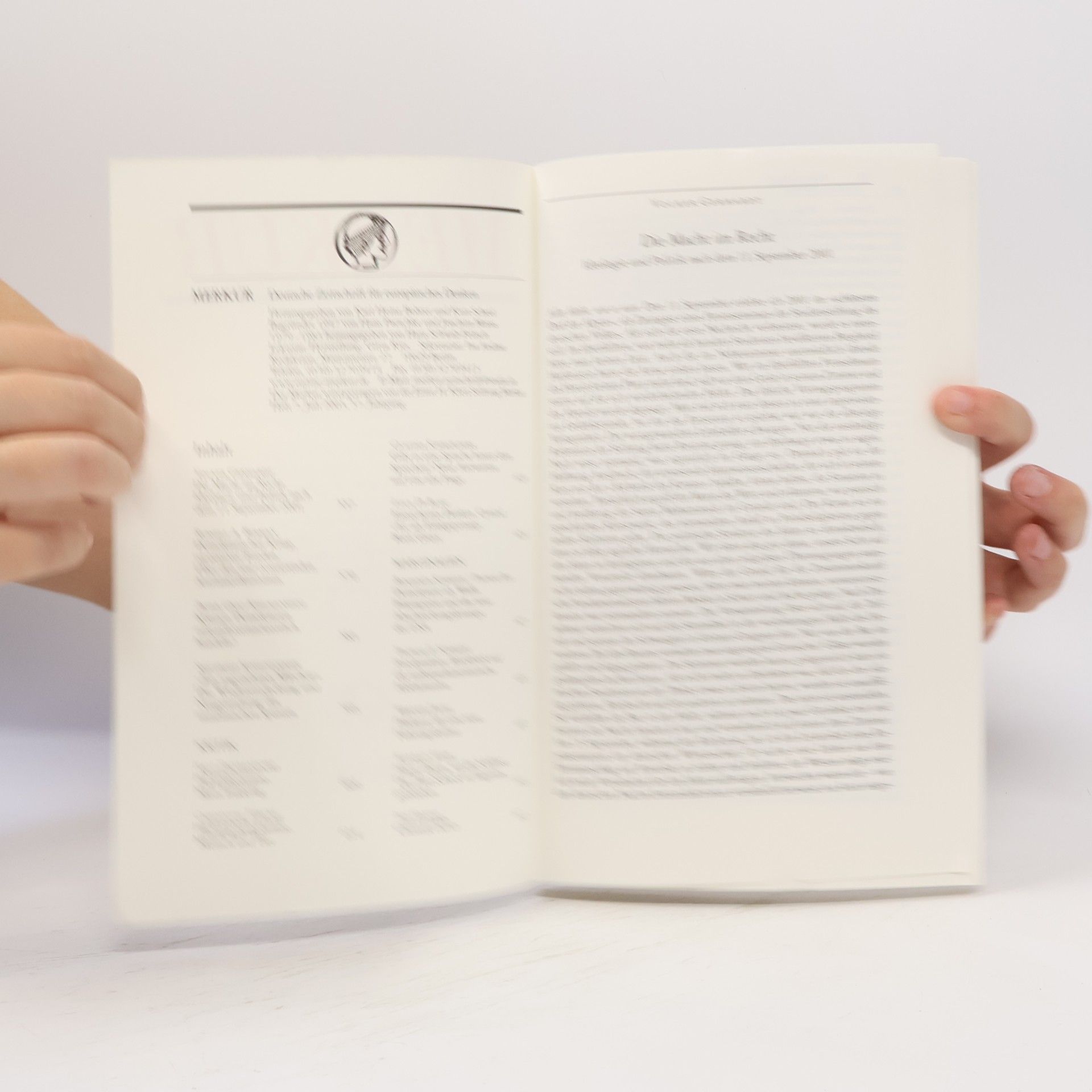Various authors Merkur