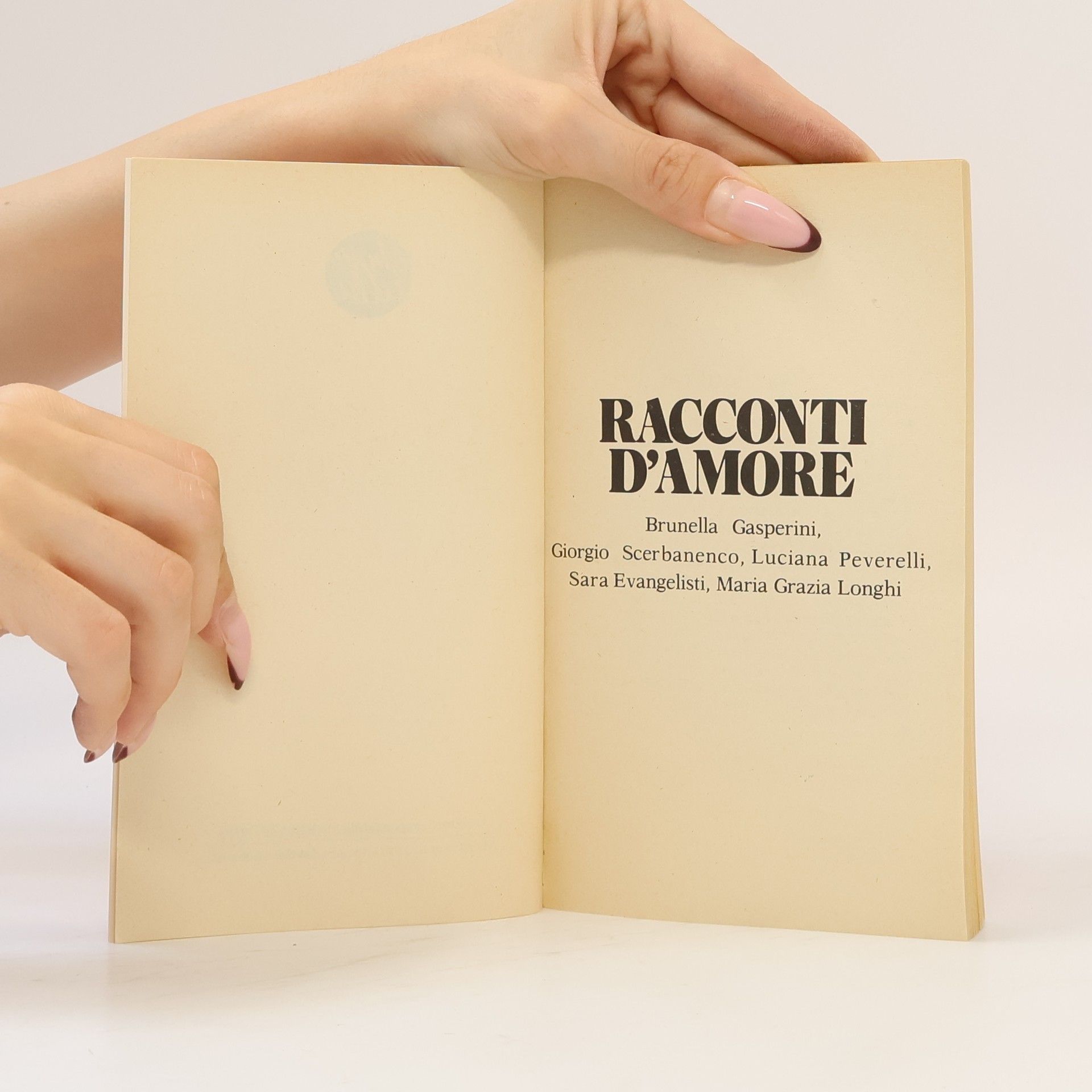 Brunella Gasperini Racconti d'amore