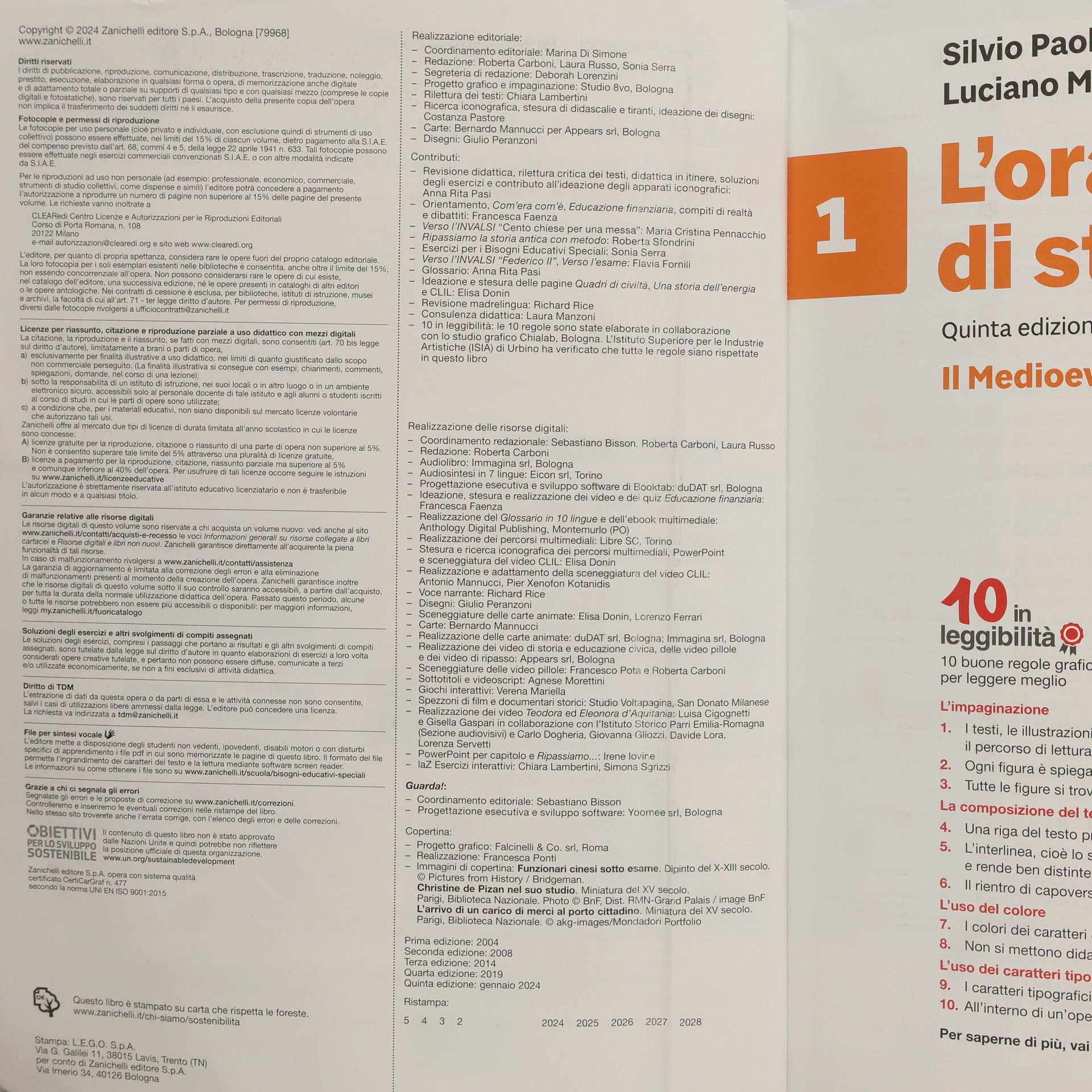 Silvio Paolucci L'ora di storia 1