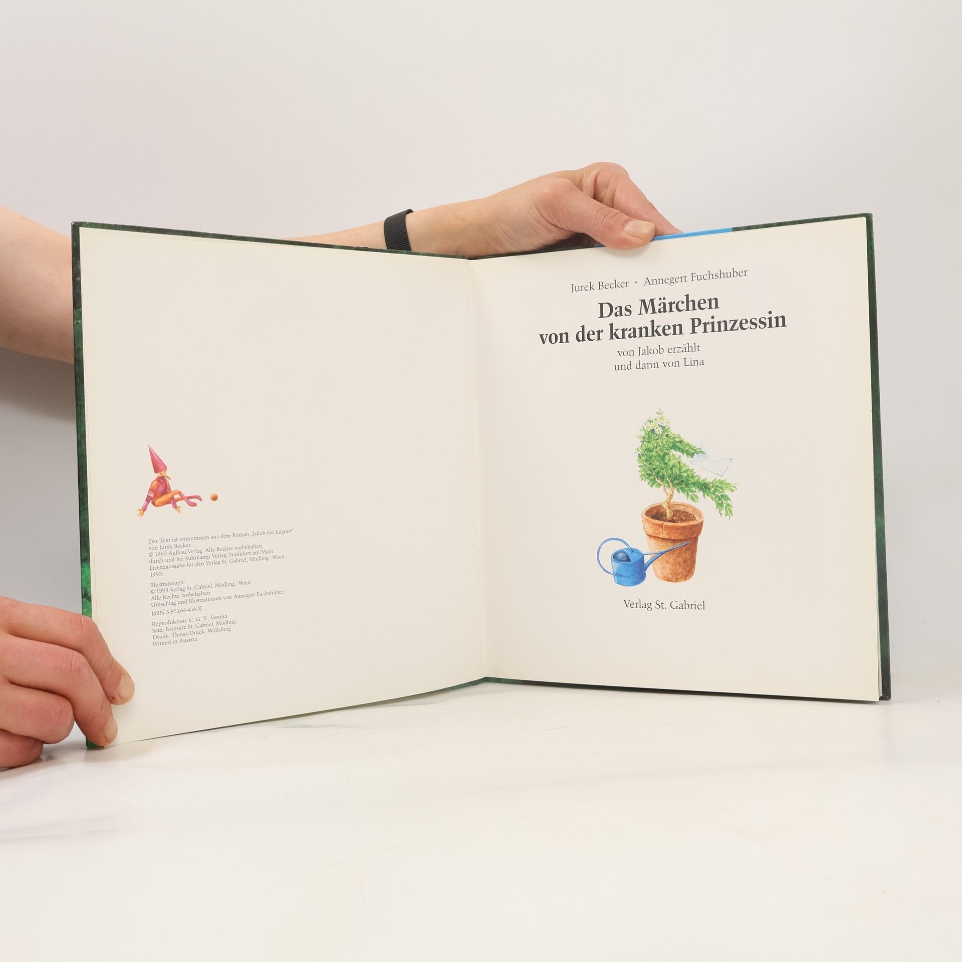 Jurek Becker Das Märchen von der kranken Prinzessin. Von Jakob erzählt - und dann von Lina