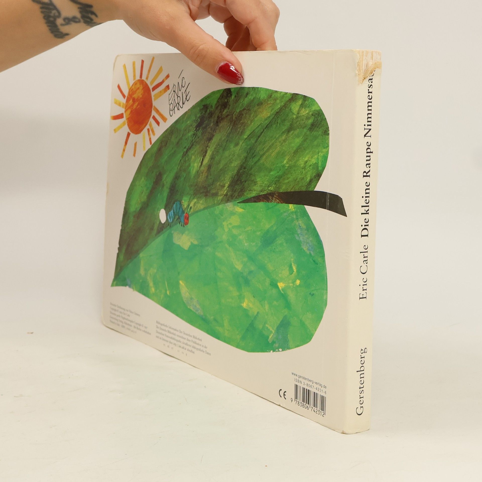 Eric Carle Die kleine Raupe Nimmersatt