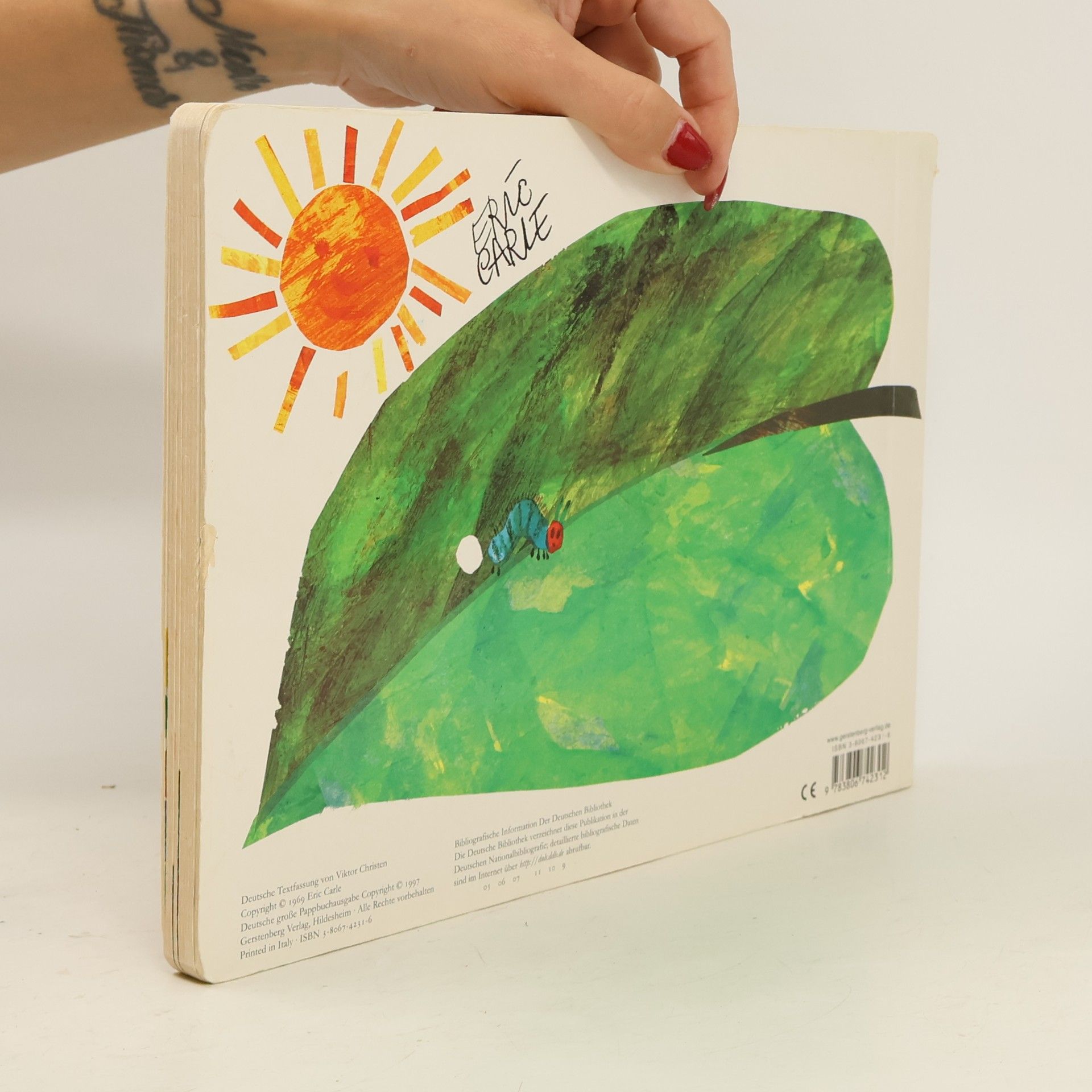 Eric Carle Die kleine Raupe Nimmersatt