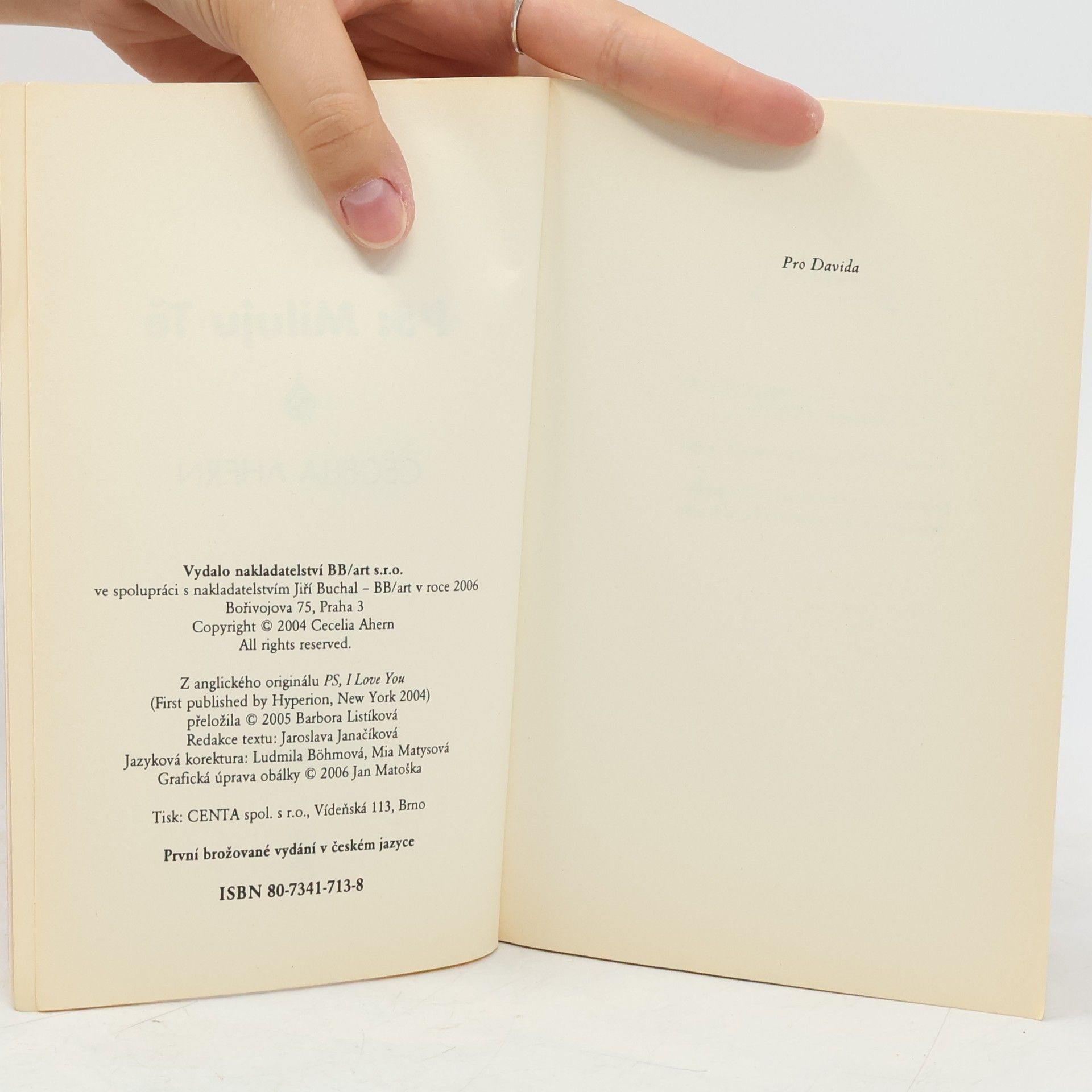 Cecelia Ahern PS: Miluju tě