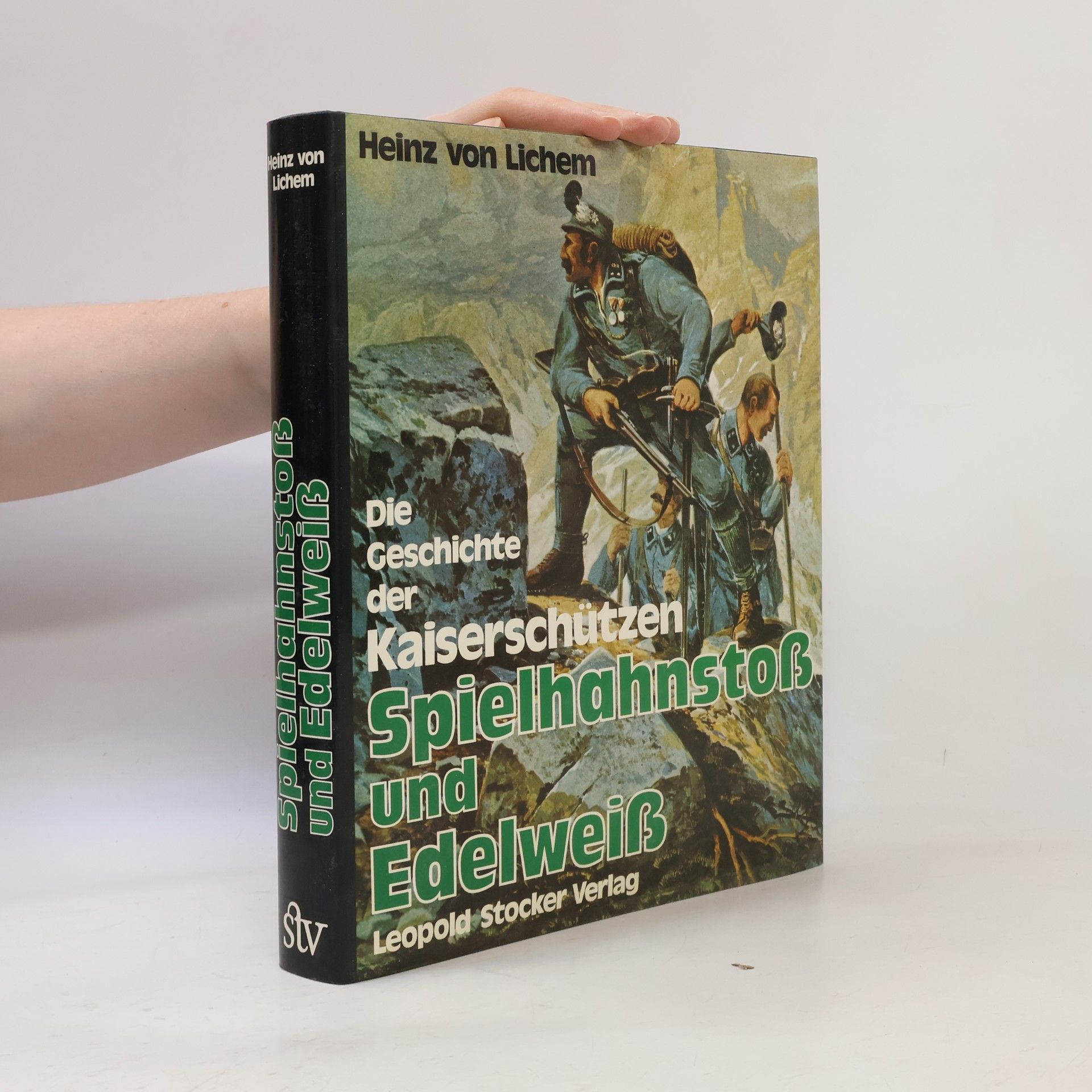 Heinz von Lichem Spielhahnstoß und Edelweiß