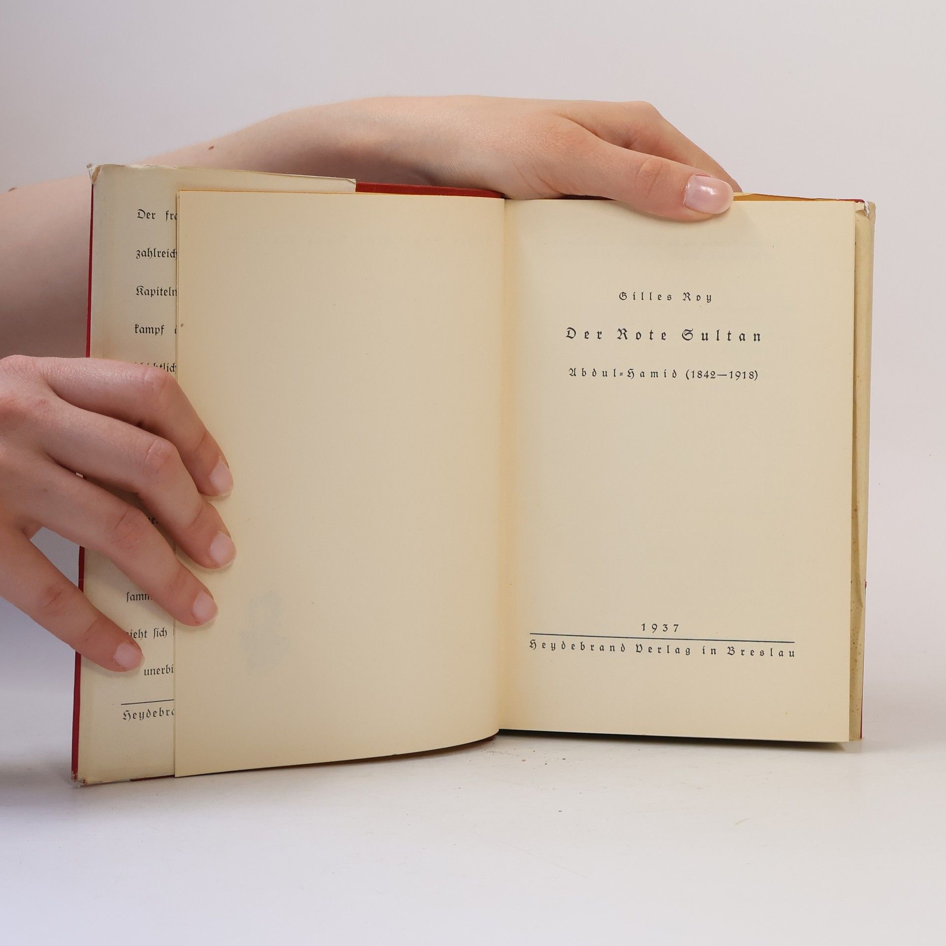 Gilles Roy Der rote Sultan